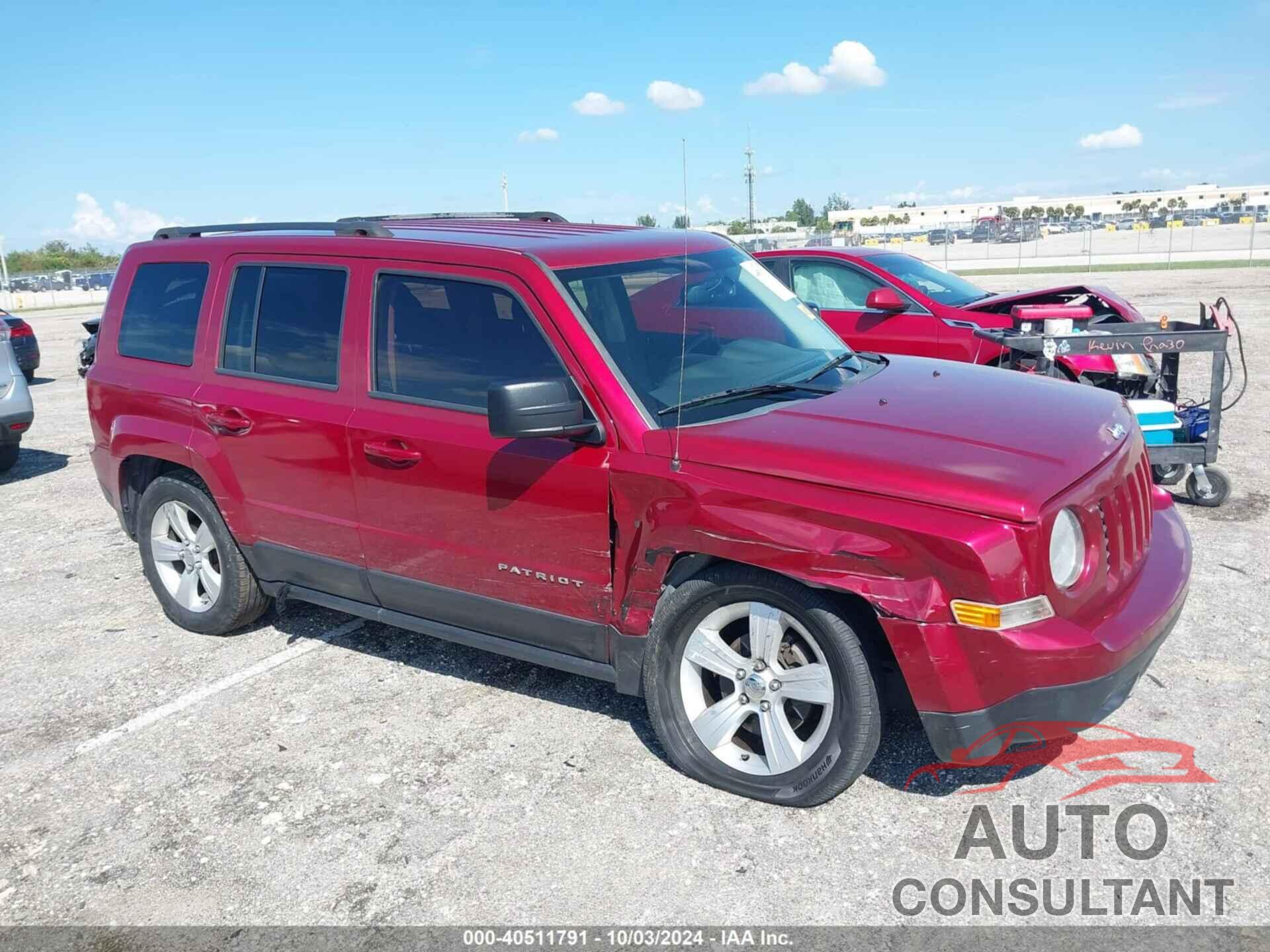 JEEP PATRIOT 2017 - 1C4NJPFB3HD184262