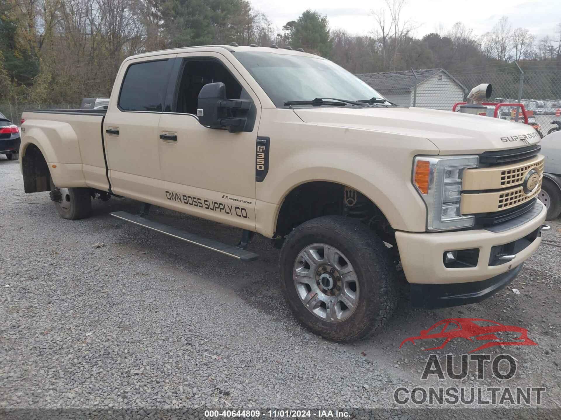 FORD F-350 2017 - 1FT8W3DT4HEB52305