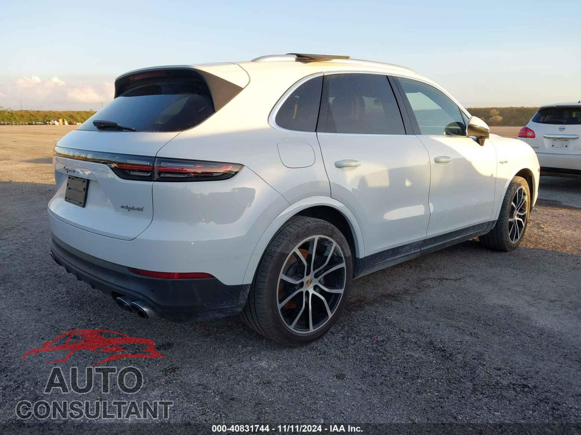 PORSCHE CAYENNE E-HYBRID 2019 - WP1AE2AY5KDA51171