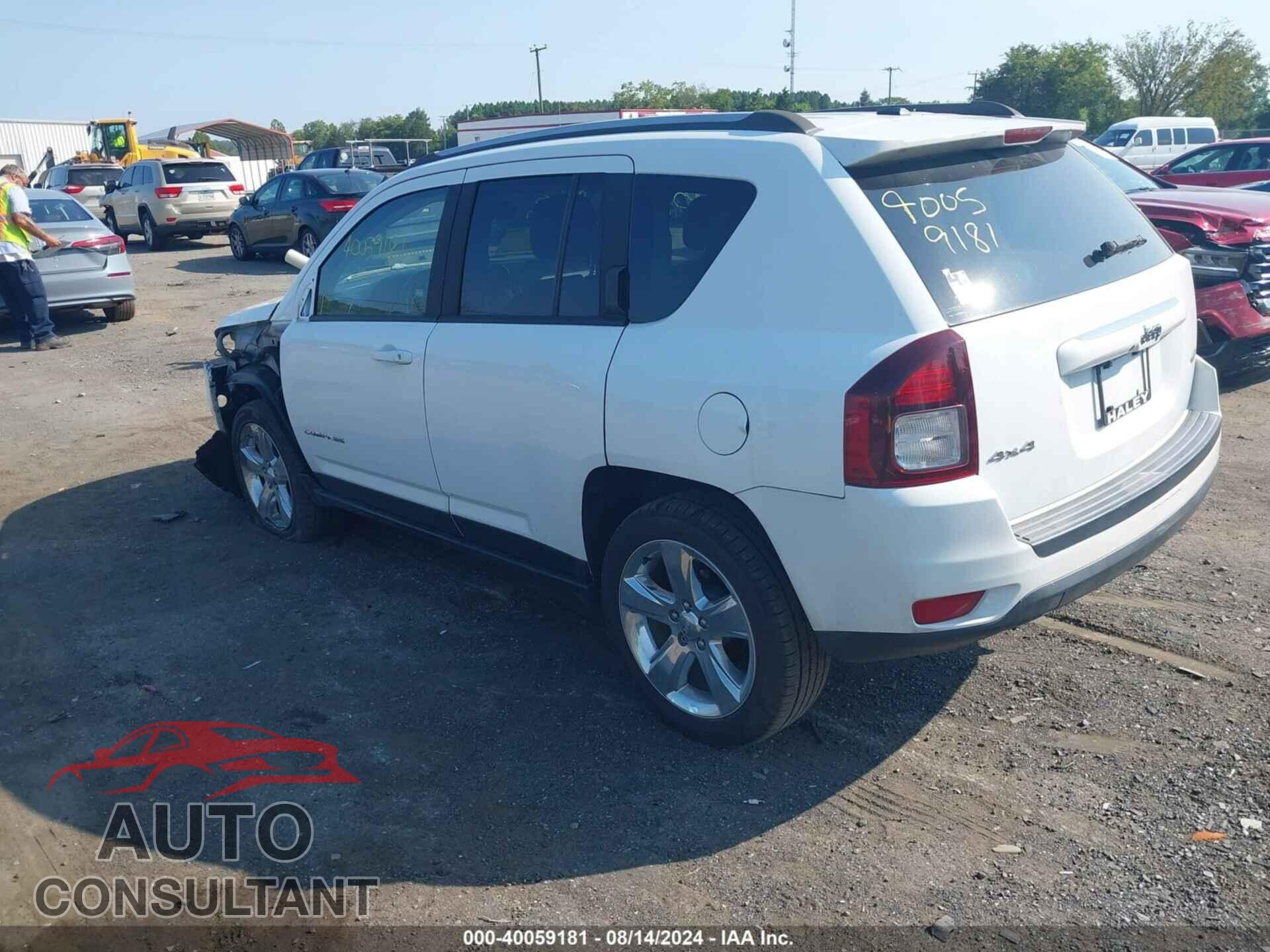 JEEP COMPASS 2017 - 1C4NJDEB7HD107961