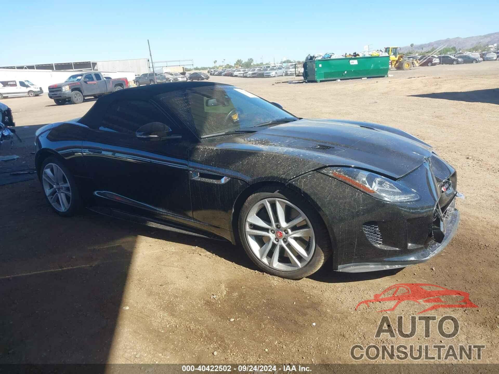 JAGUAR F-TYPE 2016 - SAJWJ6FV9G8K26001