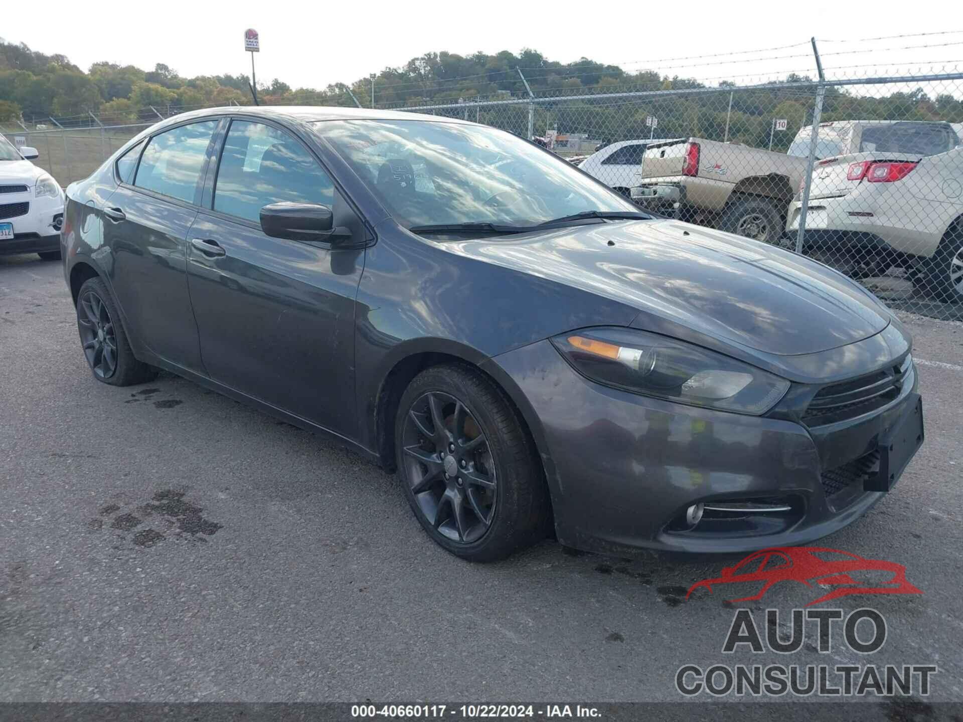 DODGE DART 2016 - 1C3CDFBB6GD519614
