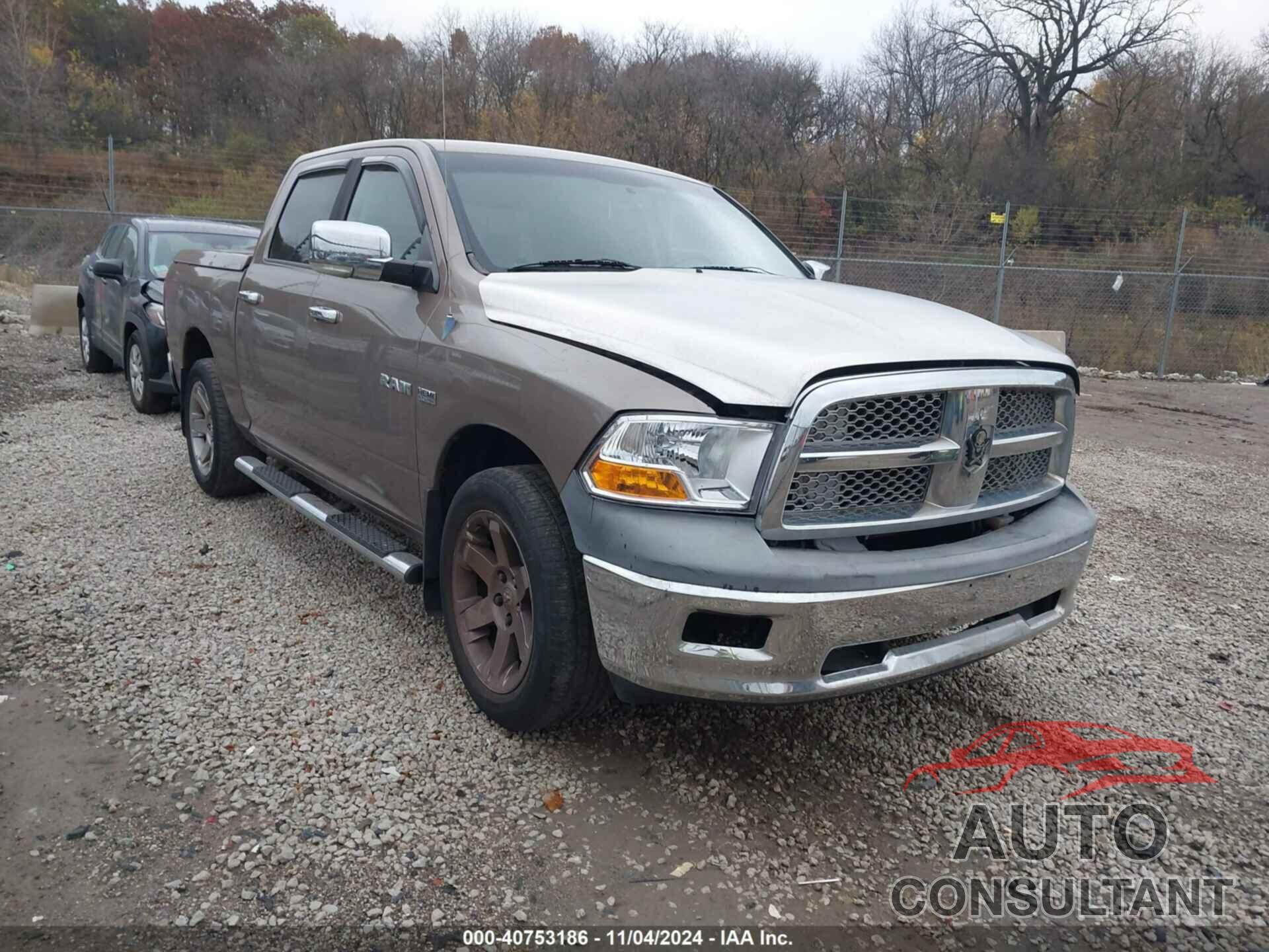 DODGE RAM 1500 2010 - 1D7RB1CT7AS245189