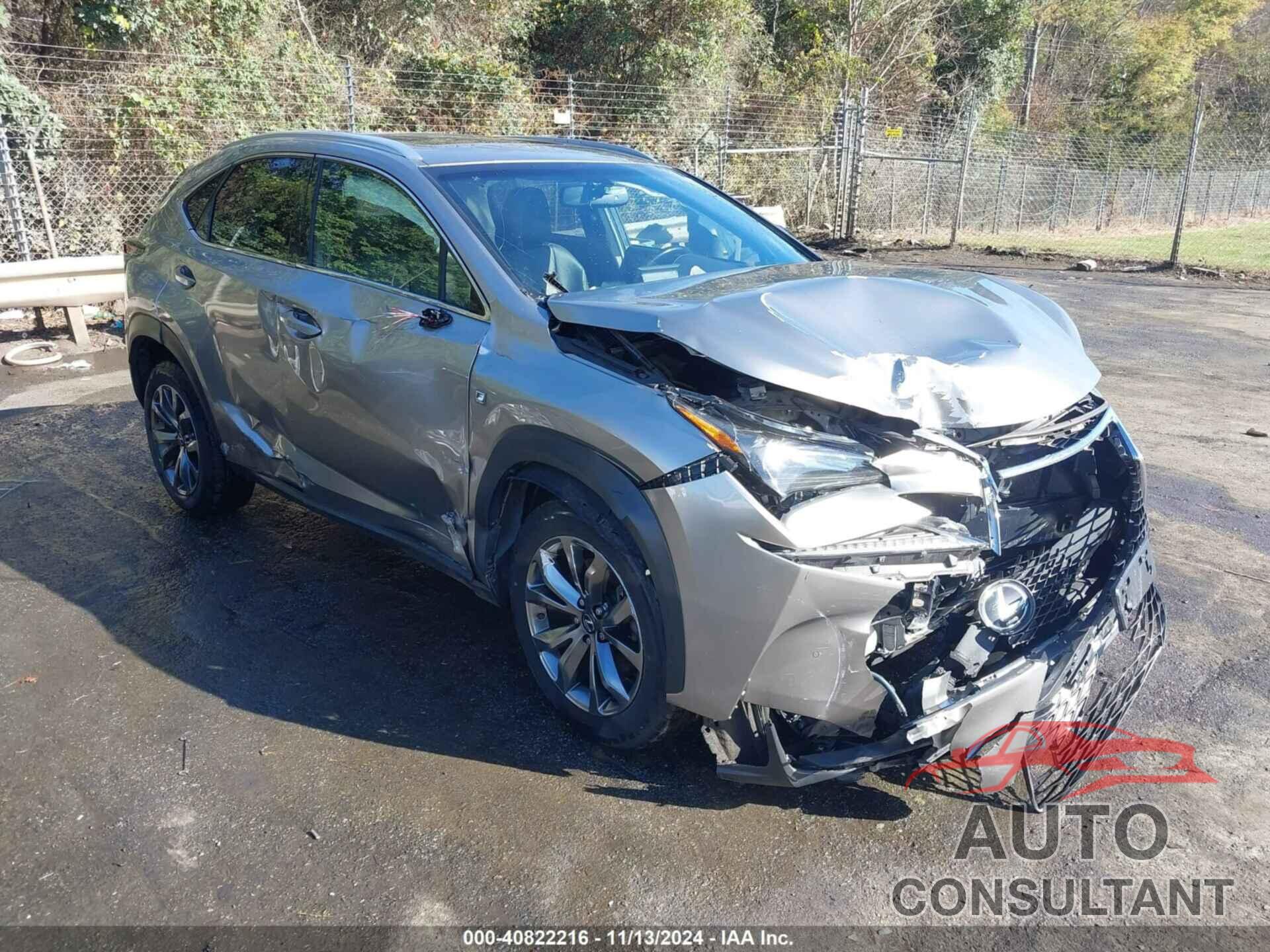 LEXUS NX 200T 2015 - JTJBARBZXF2016917