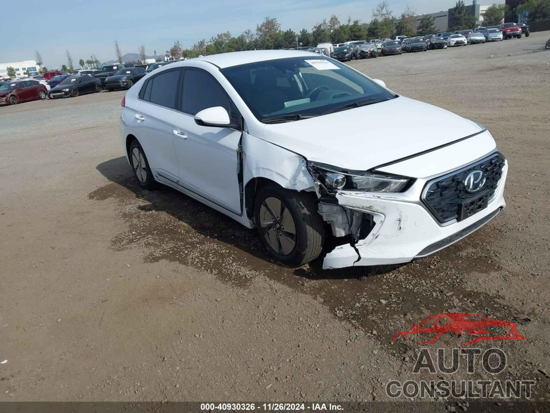 HYUNDAI IONIQ HYBRID 2022 - KMHC75LCXNU275947