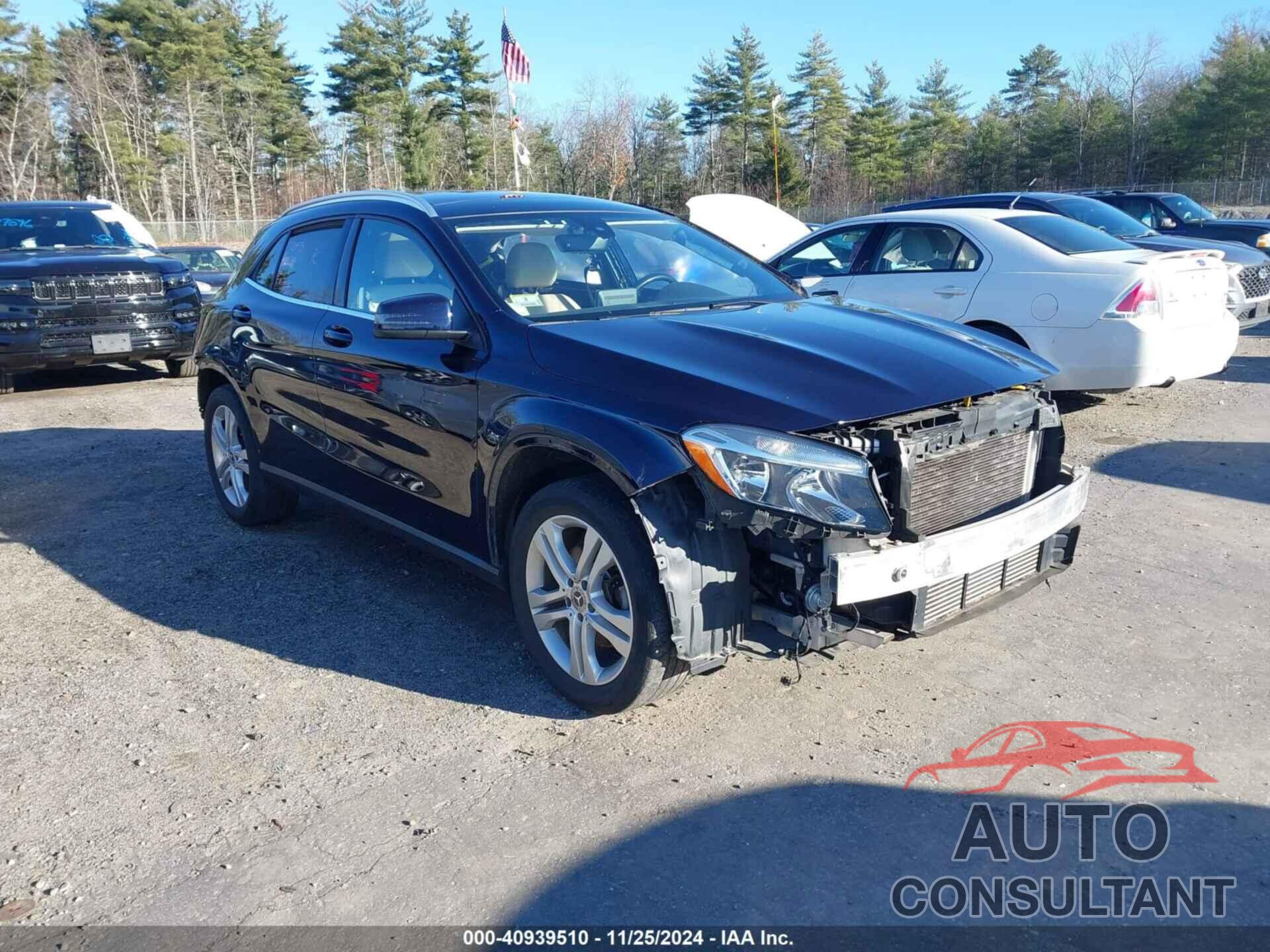 MERCEDES-BENZ GLA 250 2018 - WDCTG4GB2JJ443828
