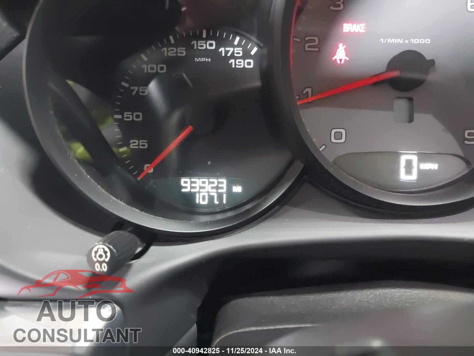 PORSCHE BOXSTER 2014 - WP0CB2A86ES140735