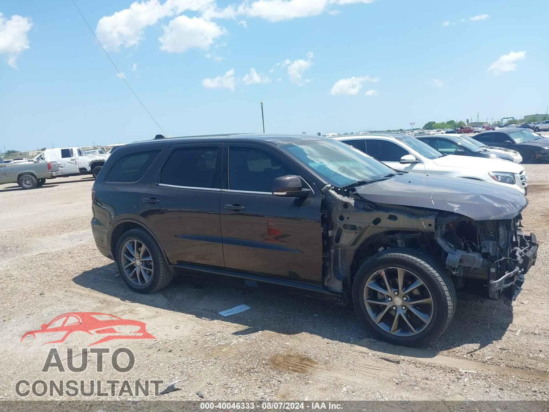 DODGE DURANGO 2017 - 1C4RDHDGXHC829895