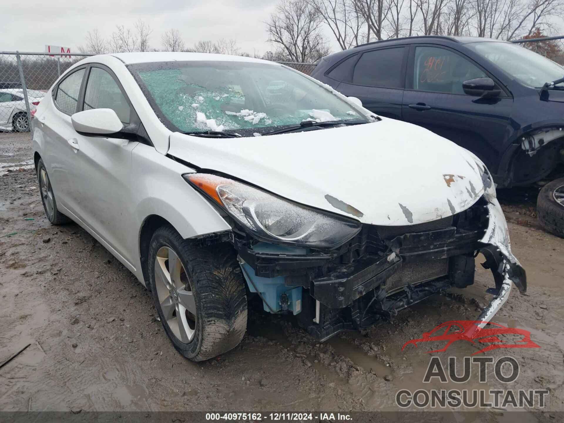 HYUNDAI ELANTRA 2013 - 5NPDH4AE9DH390603