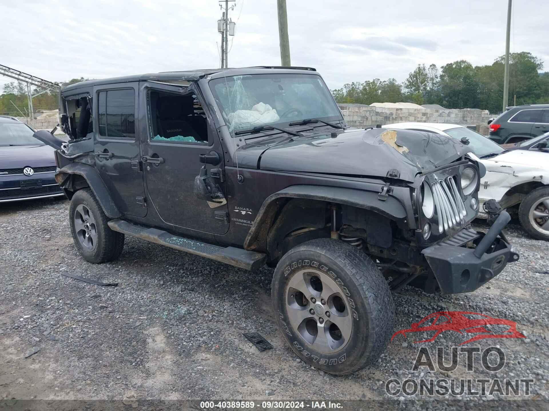 JEEP WRANGLER UNLIMITED 2016 - 1C4HJWEG2GL278481