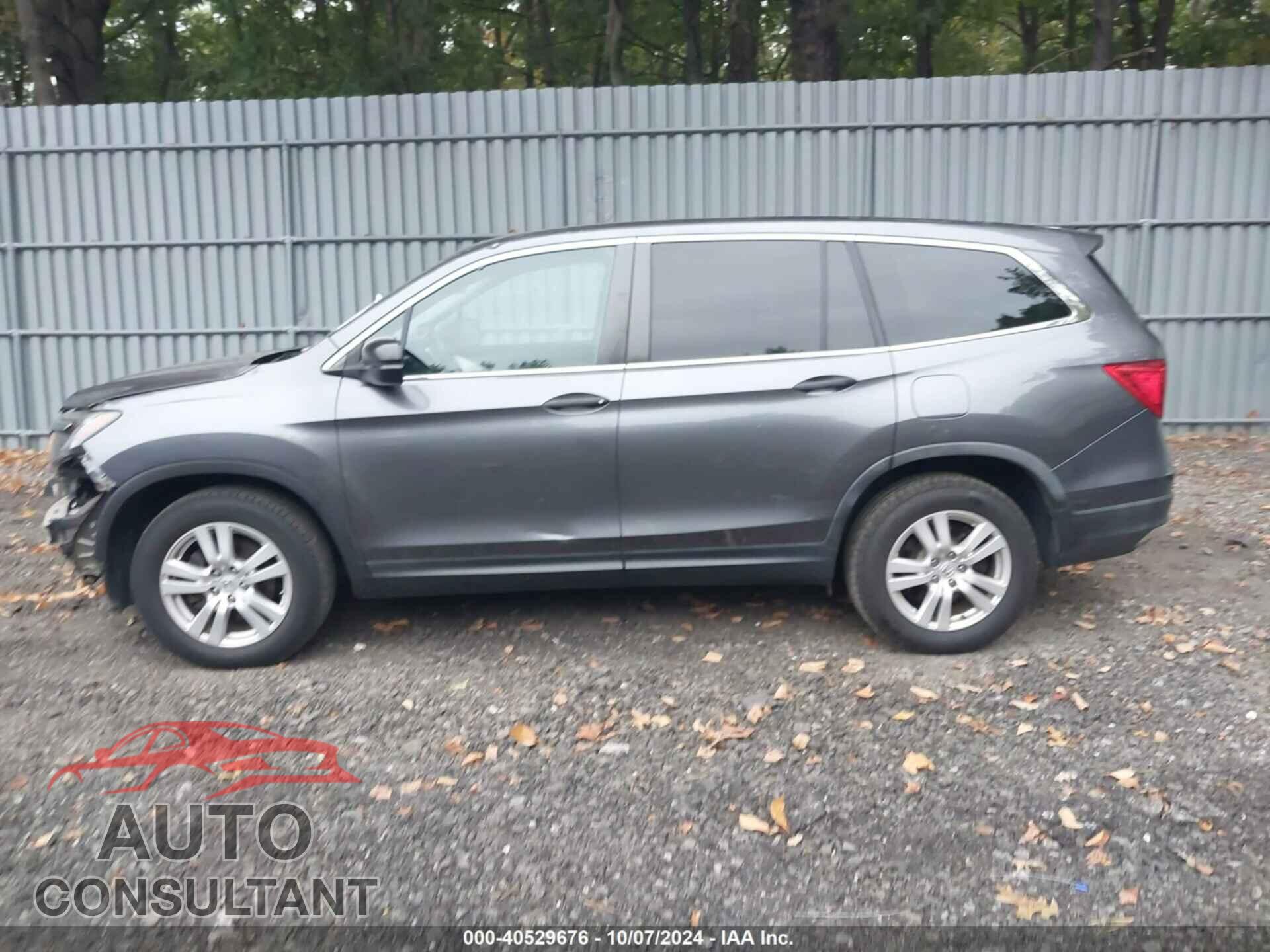 HONDA PILOT 2016 - 5FNYF6H10GB045243