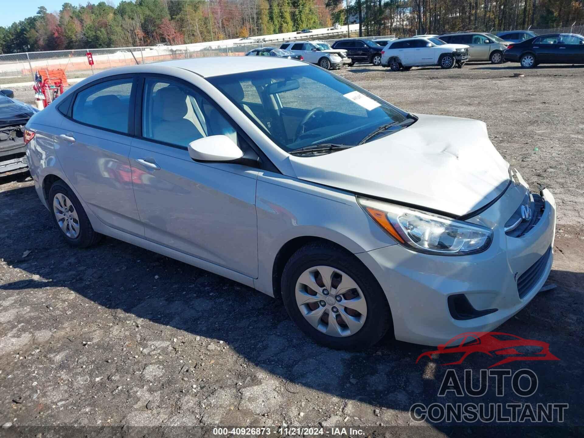 HYUNDAI ACCENT 2016 - KMHCT4AE9GU116141