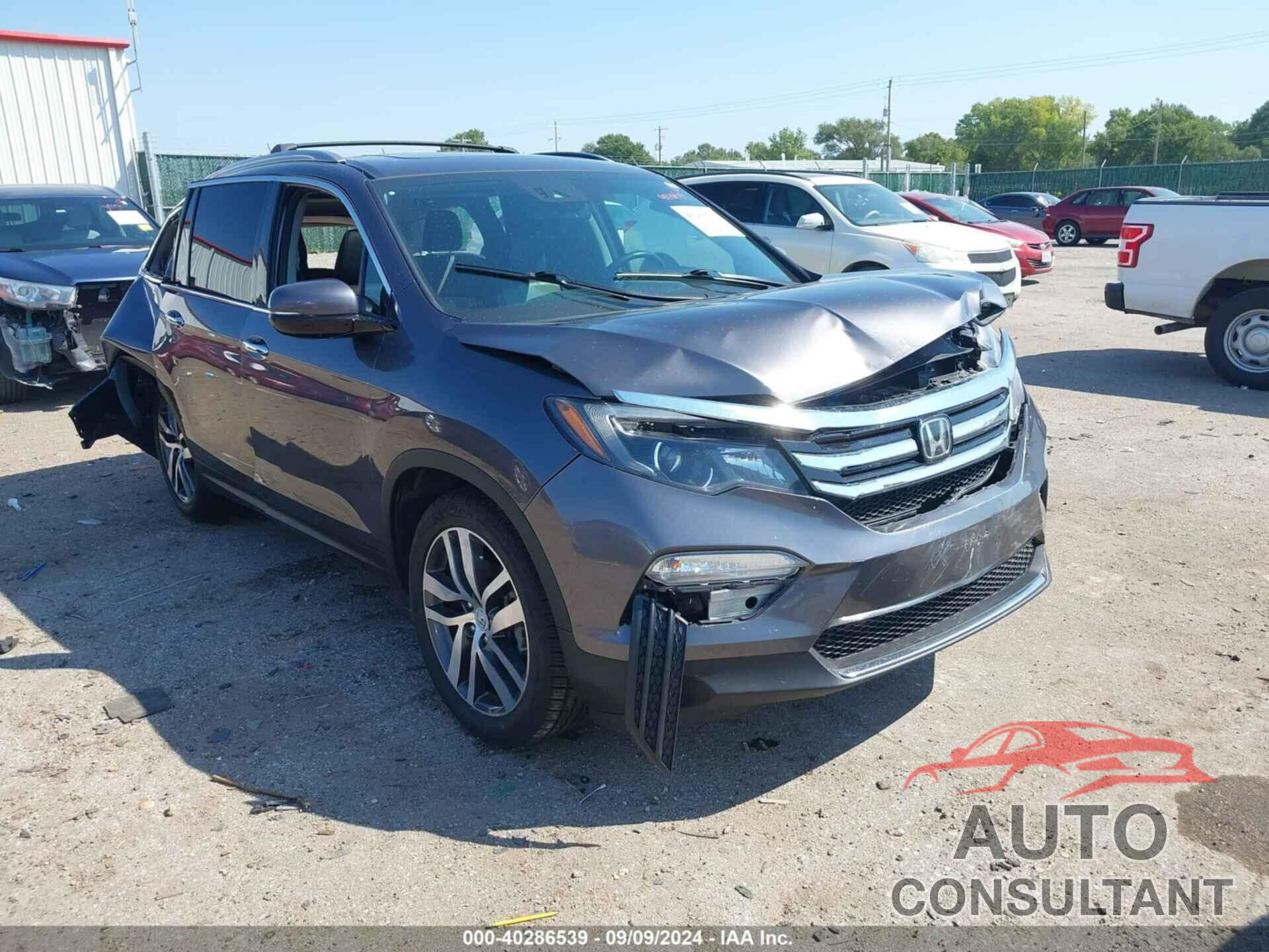 HONDA PILOT 2016 - 5FNYF6H04GB098907