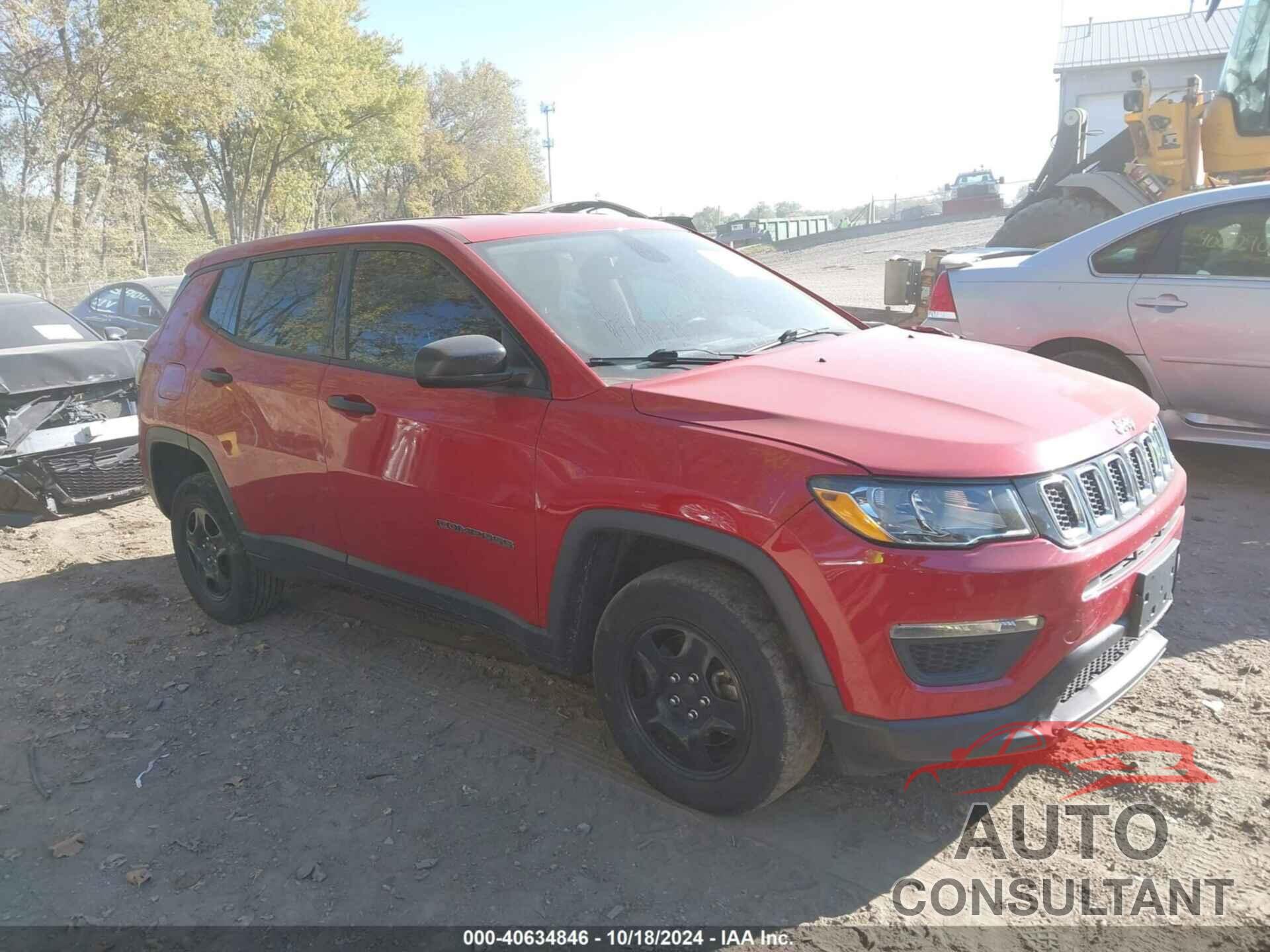 JEEP COMPASS 2018 - 3C4NJDAB6JT146756