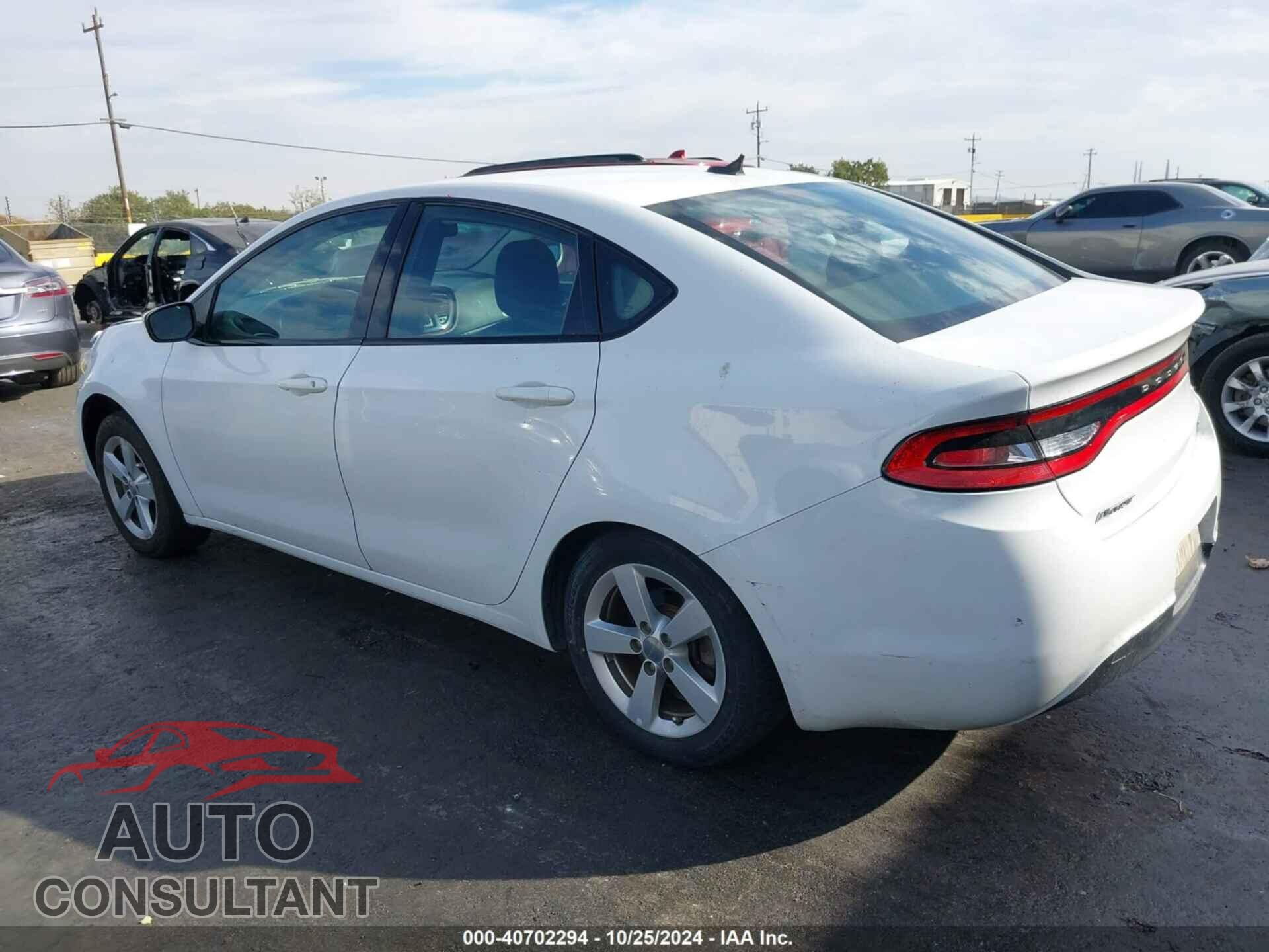 DODGE DART 2016 - 1C3CDFBB1GD605672