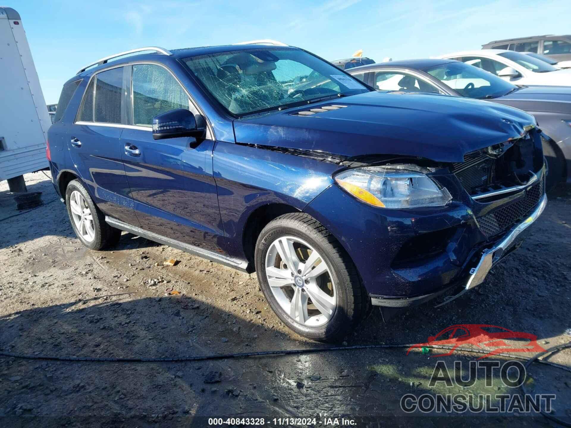 MERCEDES-BENZ ML 350 2015 - 4JGDA5JB8FA598753