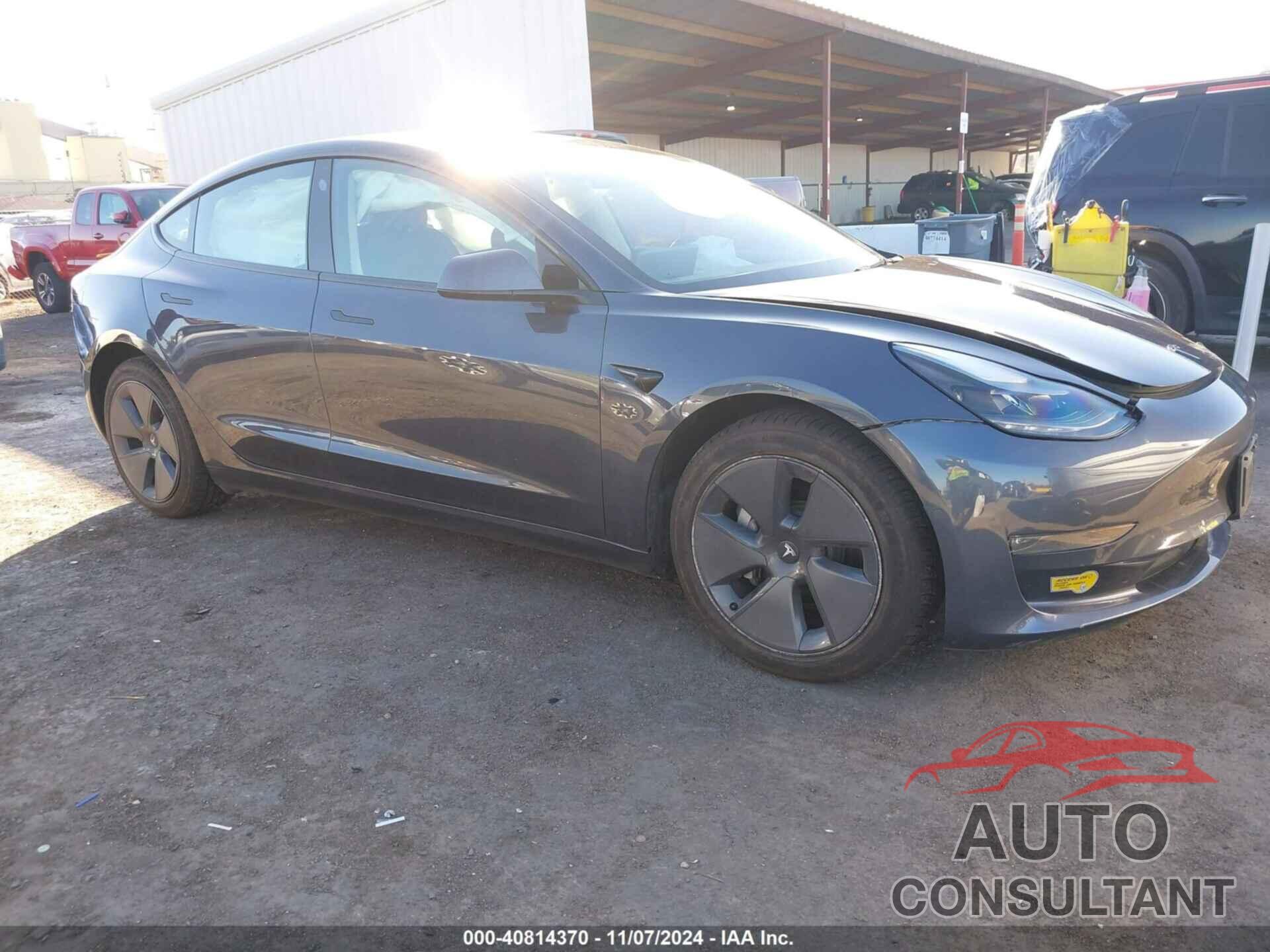 TESLA MODEL 3 2022 - 5YJ3E1EBXNF170518