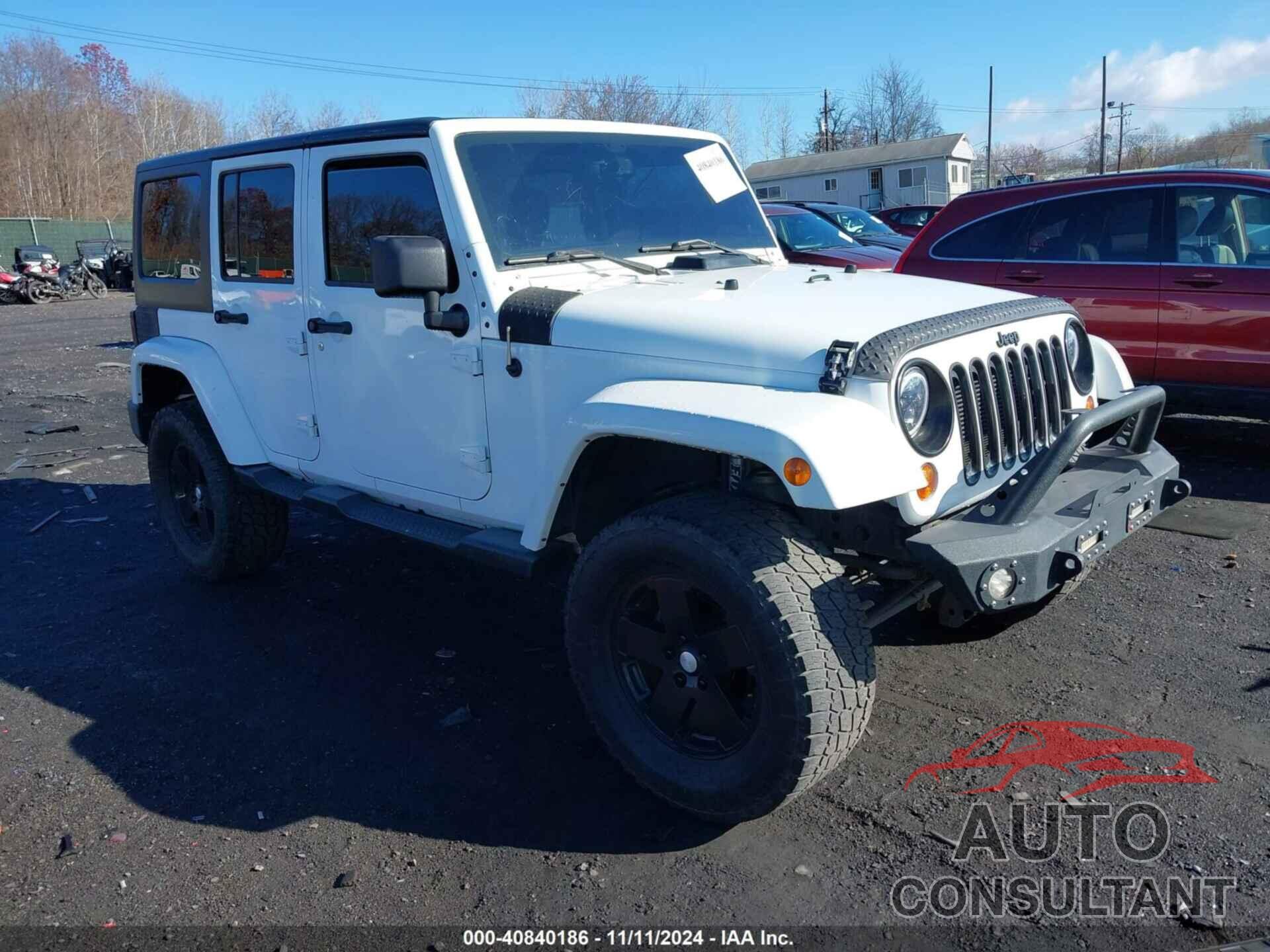 JEEP WRANGLER UNLIMITED 2013 - 1C4HJWEG0DL704809