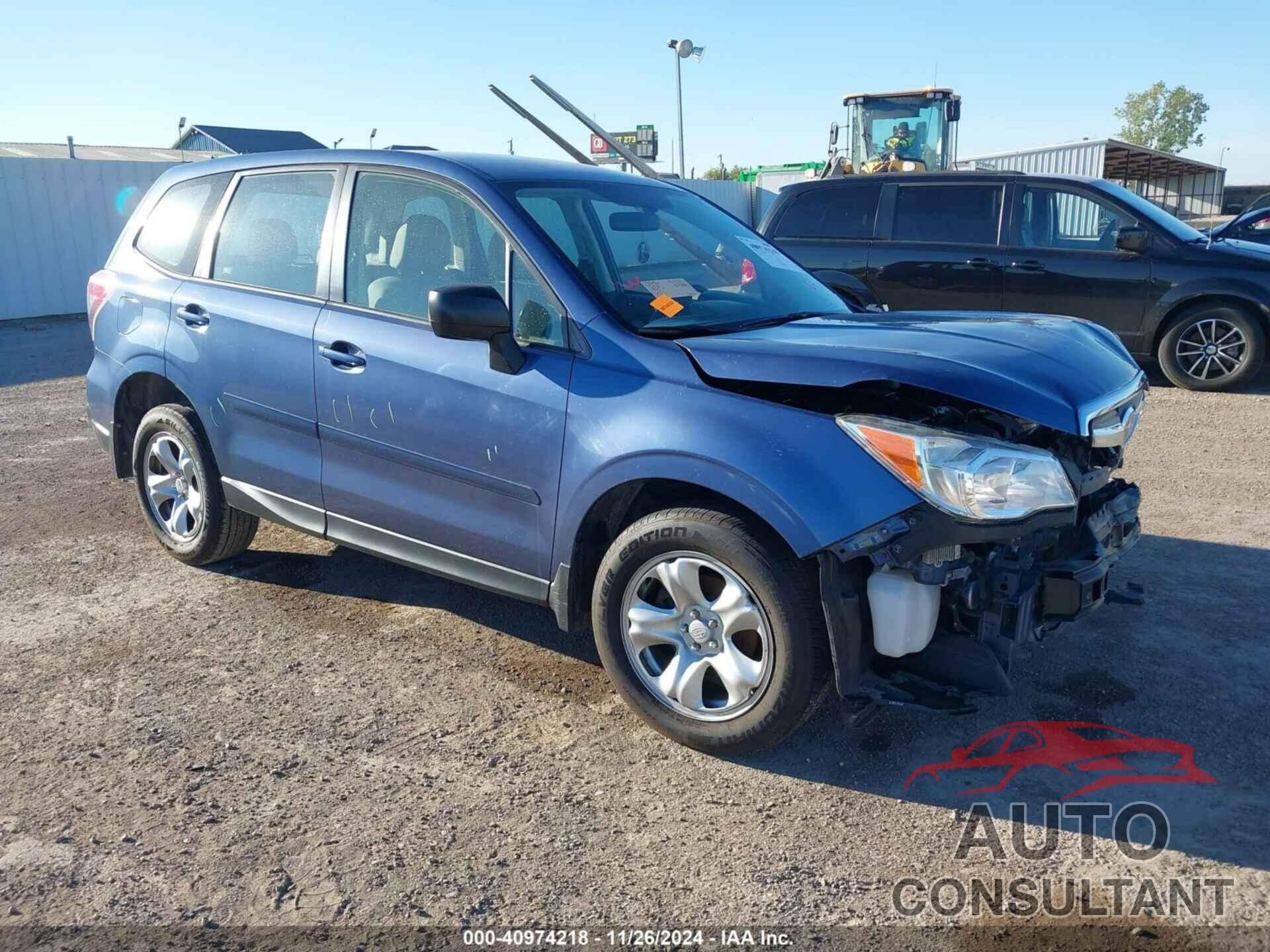 SUBARU FORESTER 2014 - JF2SJAAC6EH538376