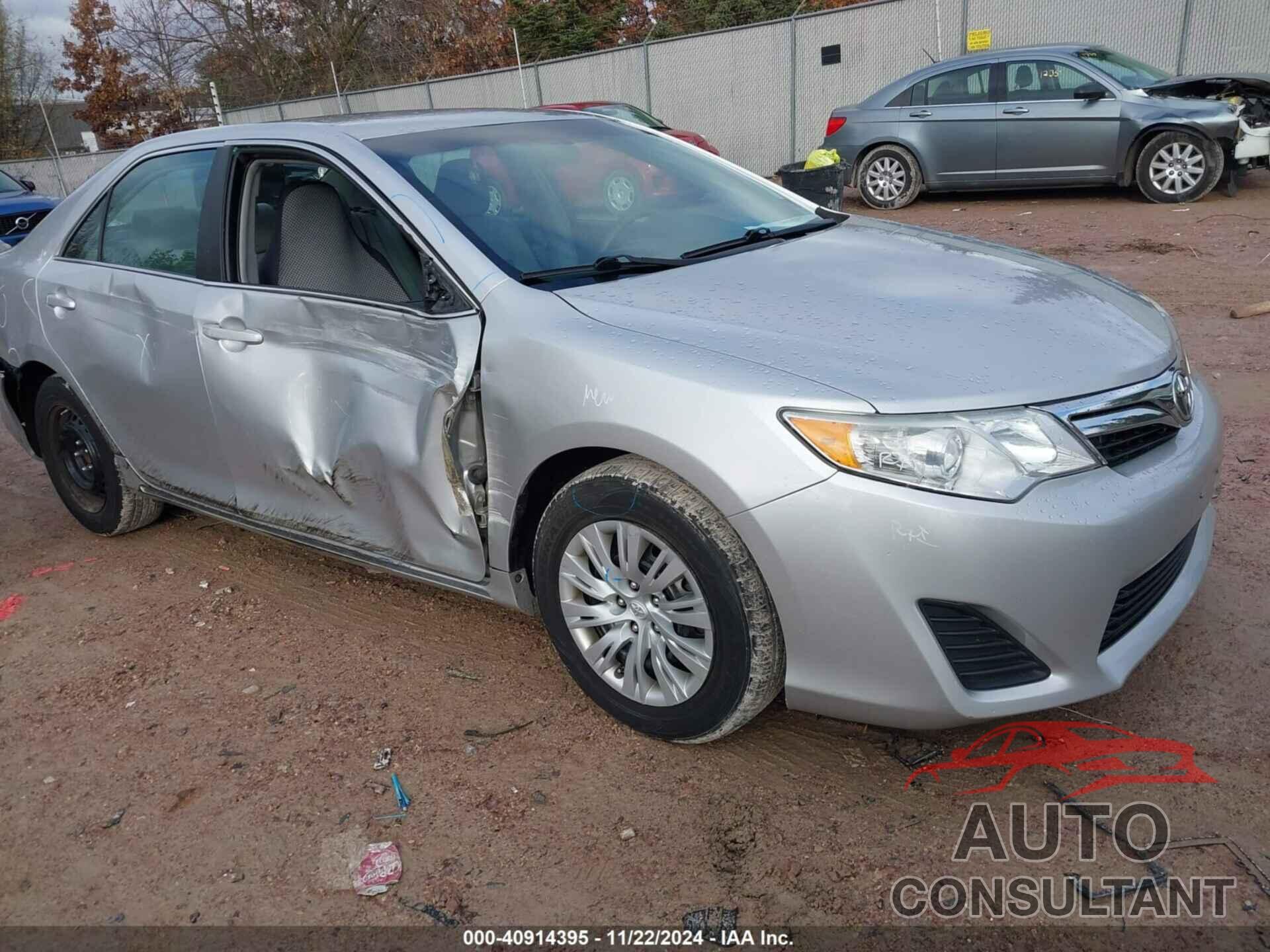 TOYOTA CAMRY 2012 - 4T4BF1FK9CR249160