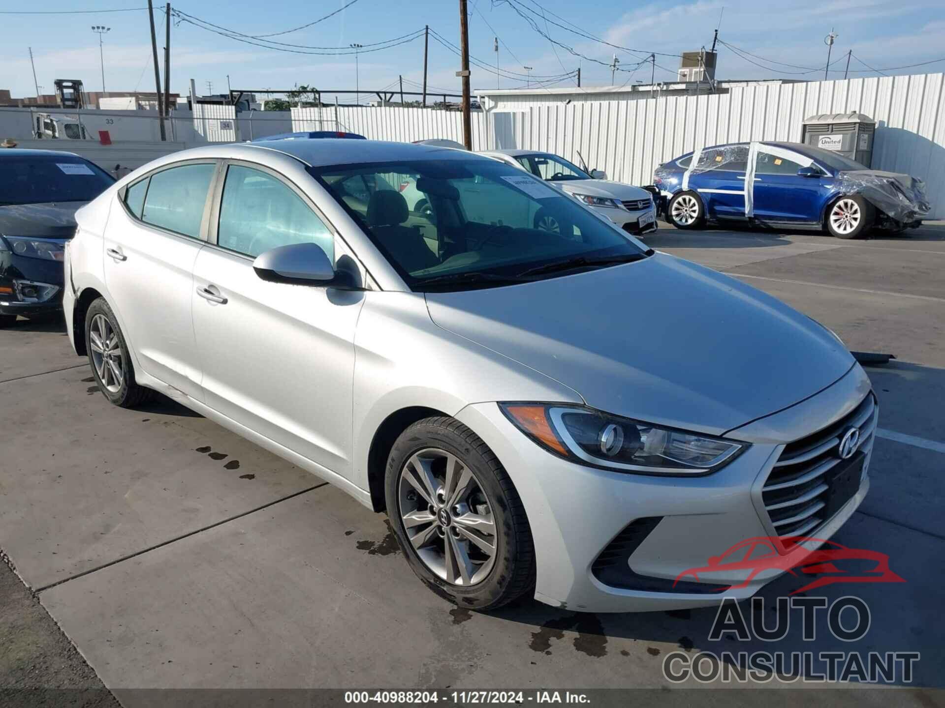 HYUNDAI ELANTRA 2017 - 5NPD84LF0HH106108