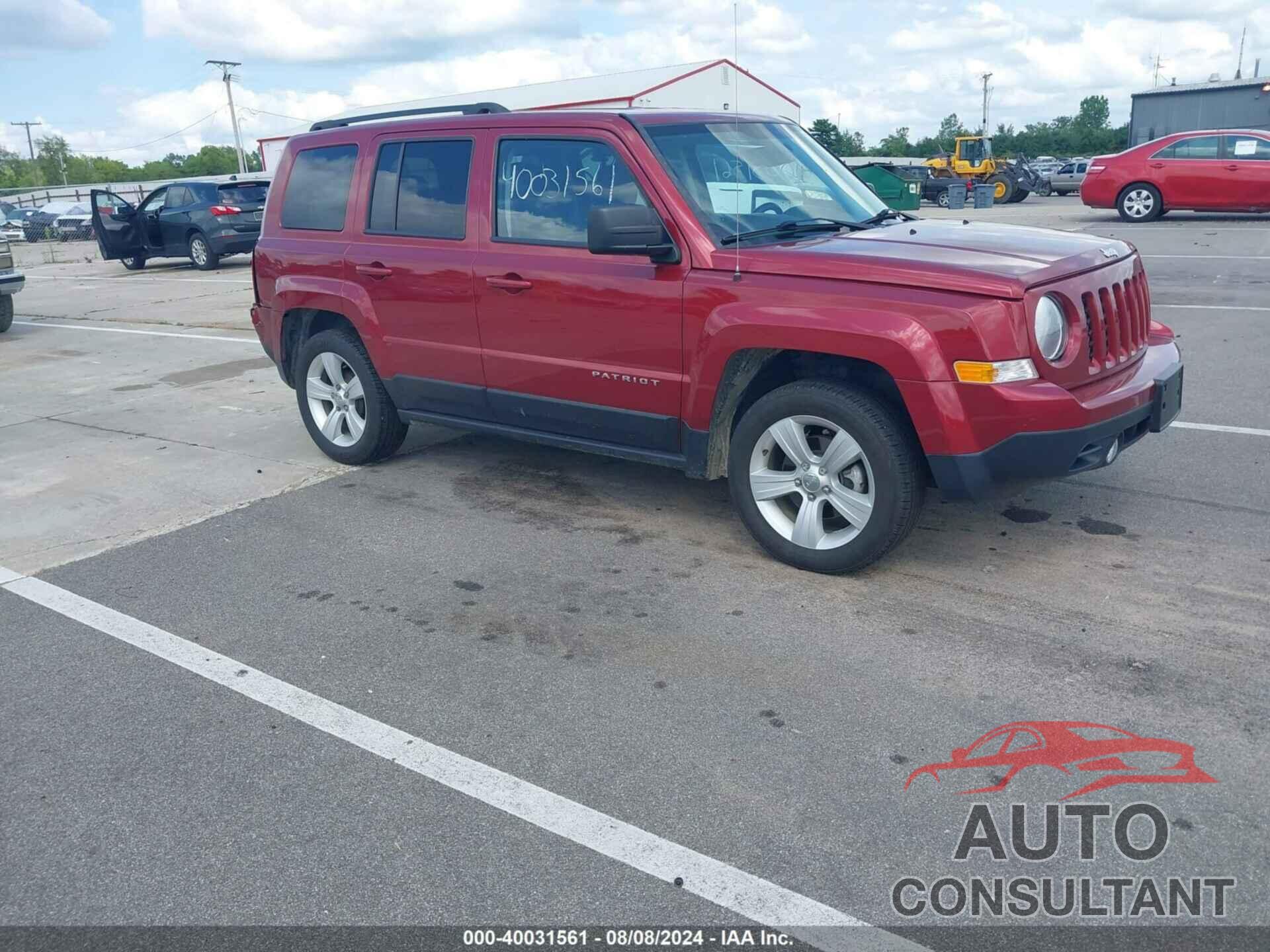 JEEP PATRIOT 2017 - 1C4NJPFA7HD116344