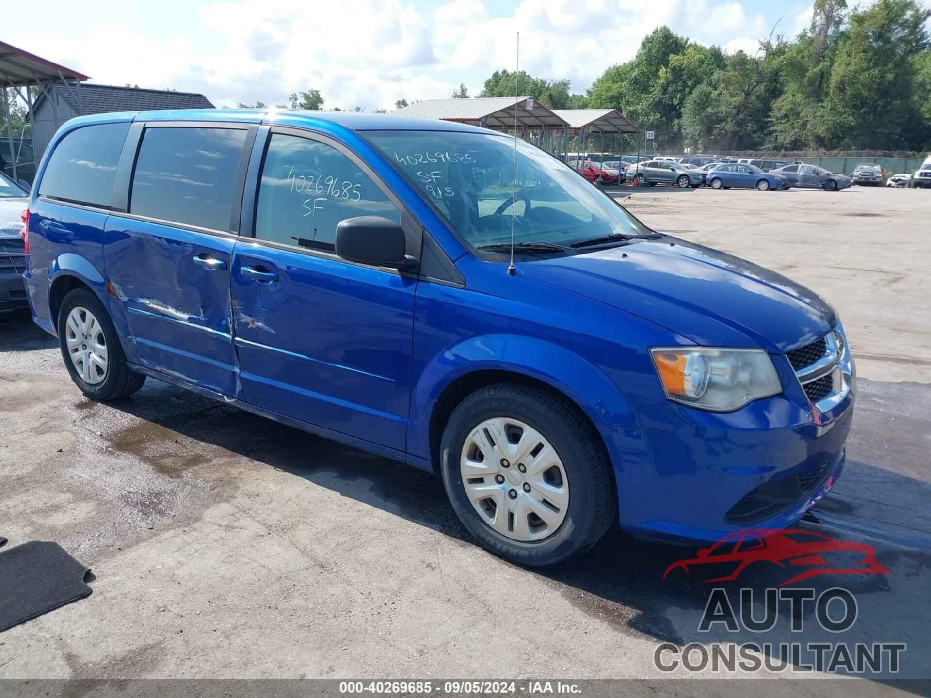 DODGE GRAND CARAVAN 2013 - 2C4RDGBG1DR809100