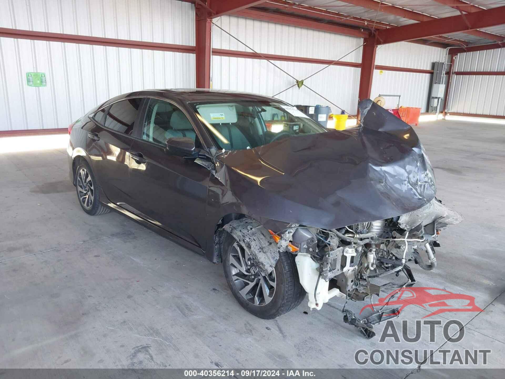 HONDA CIVIC 2018 - 2HGFC2F76JH537391