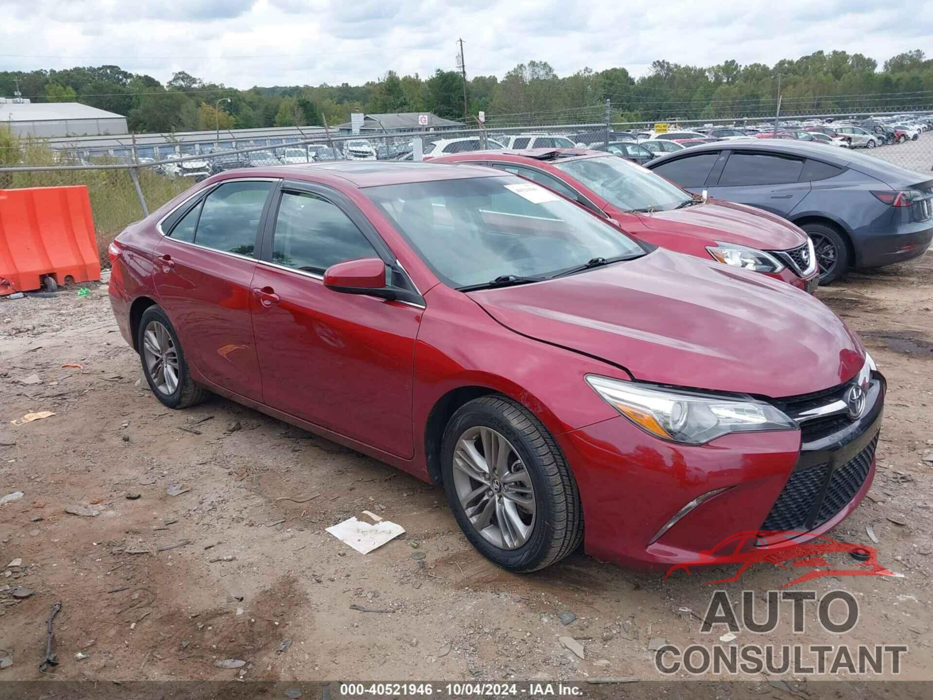 TOYOTA CAMRY 2017 - 4T1BF1FK7HU626120