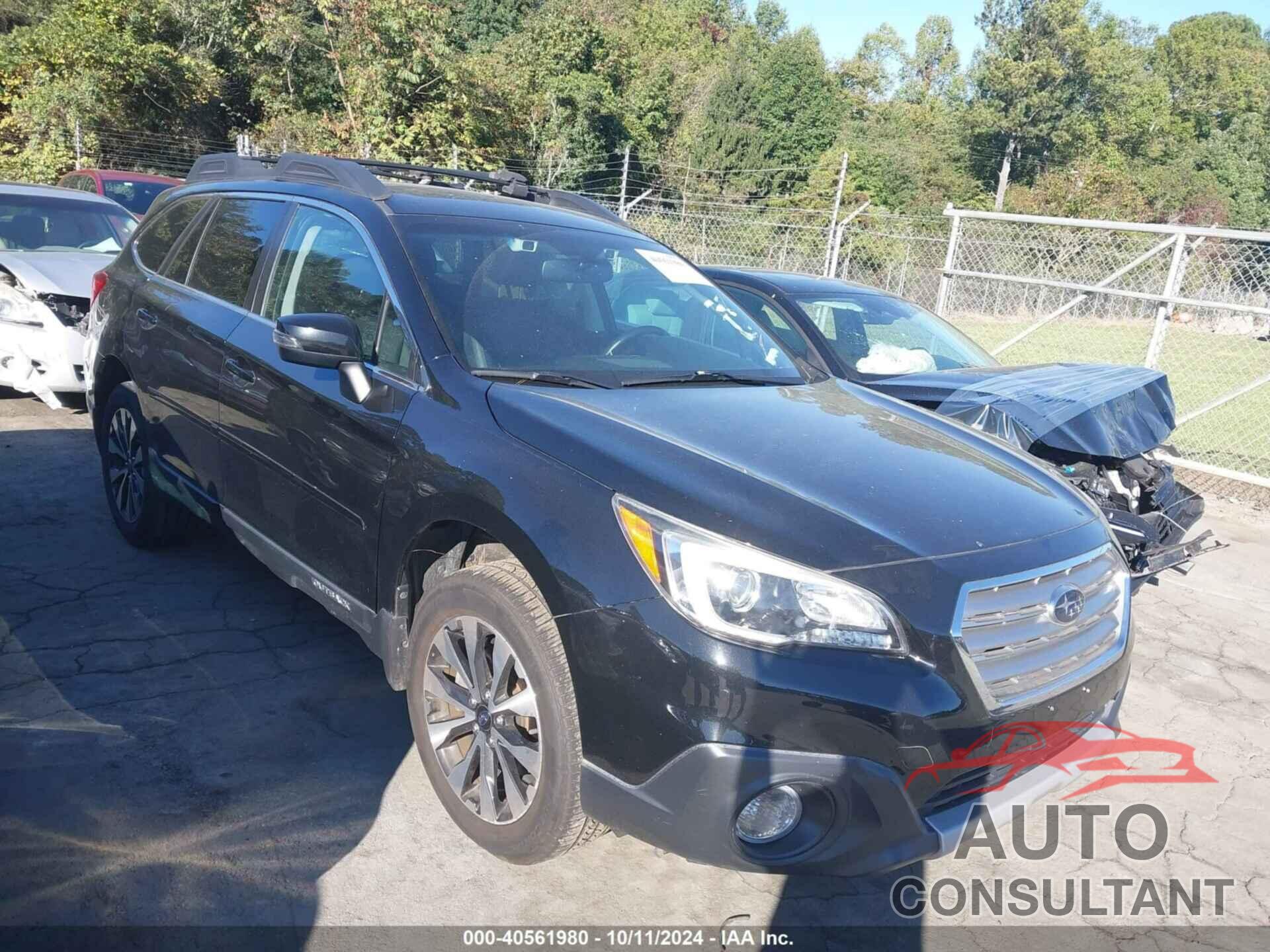 SUBARU OUTBACK 2016 - 4S4BSBNC1G3302502