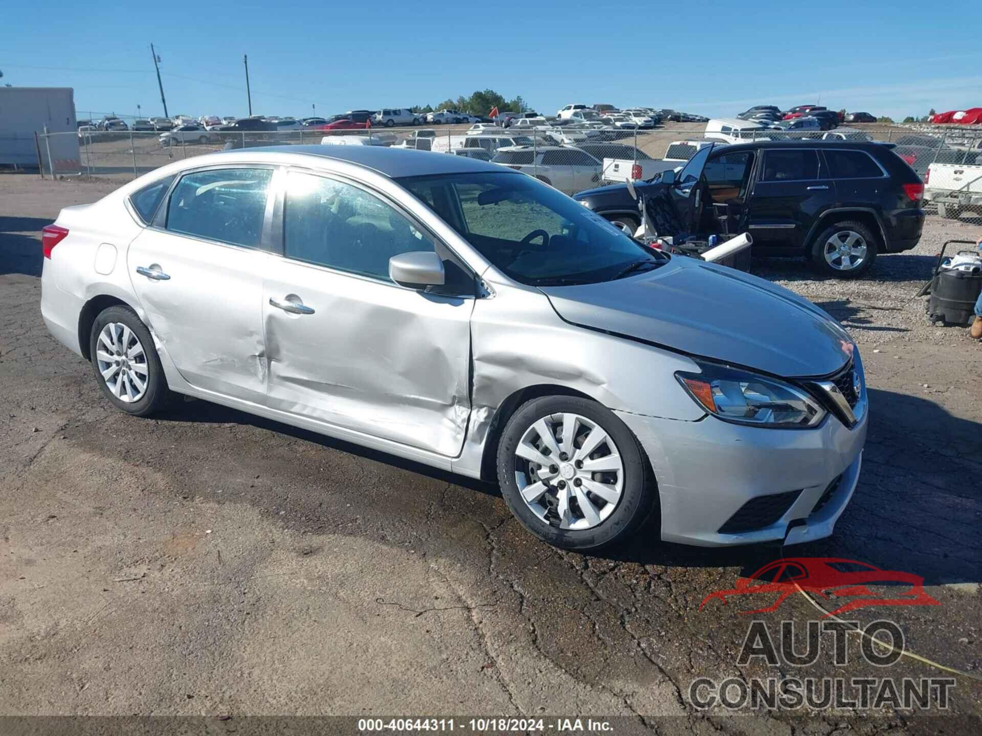 NISSAN SENTRA 2019 - 3N1AB7AP6KY373381