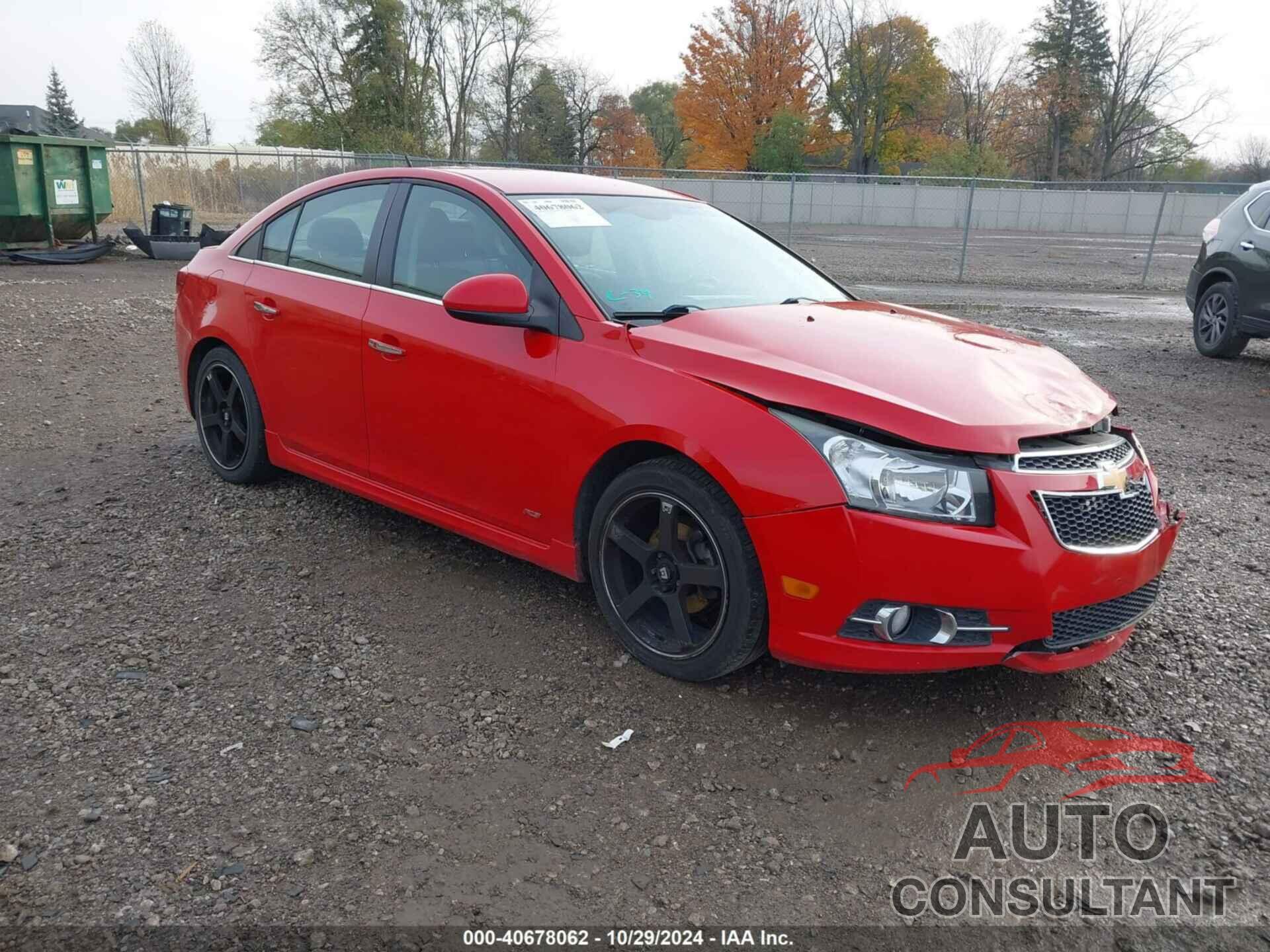 CHEVROLET CRUZE 2012 - 1G1PH5SC2C7340346