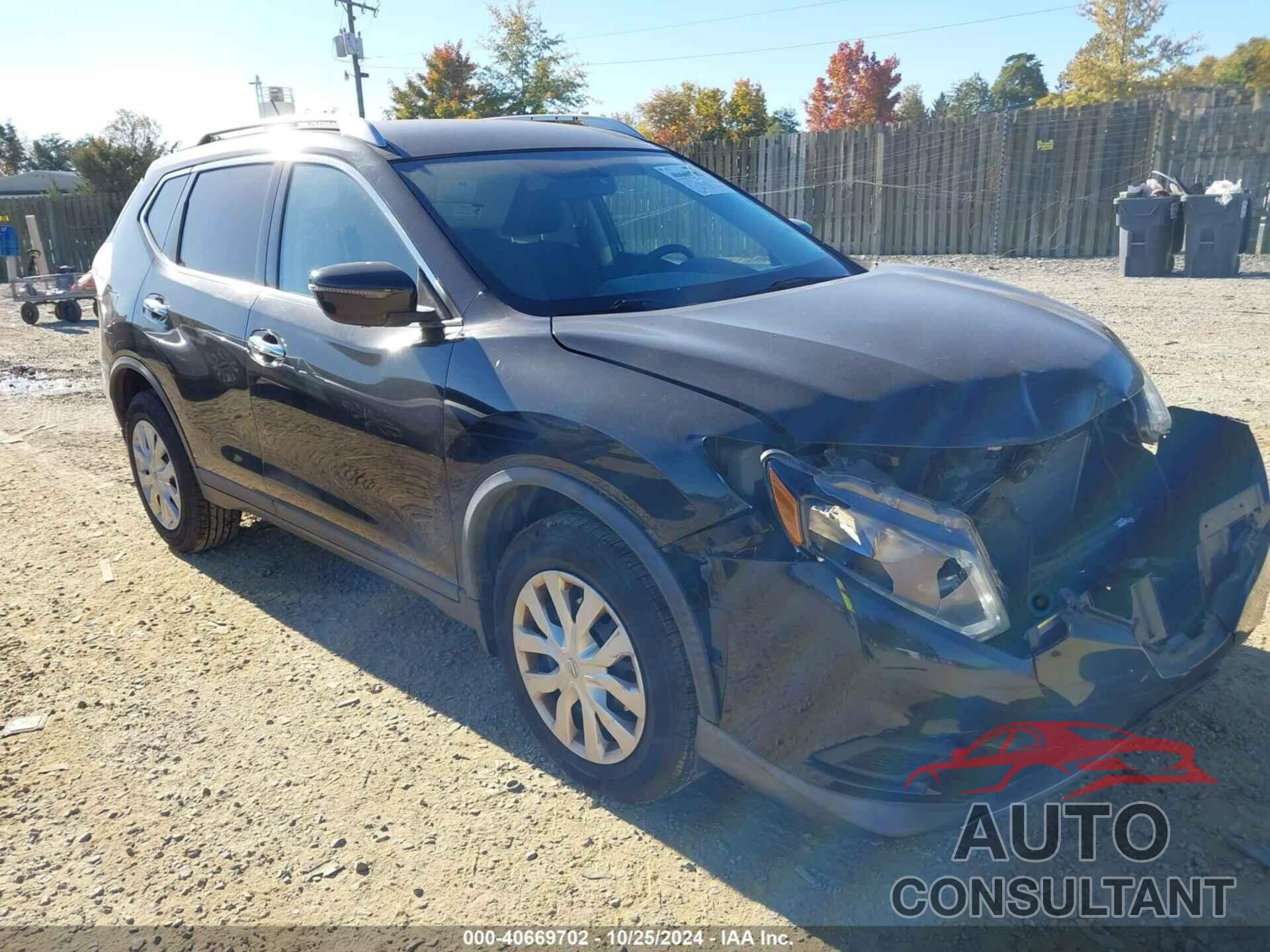 NISSAN ROGUE 2016 - KNMAT2MT6GP618694