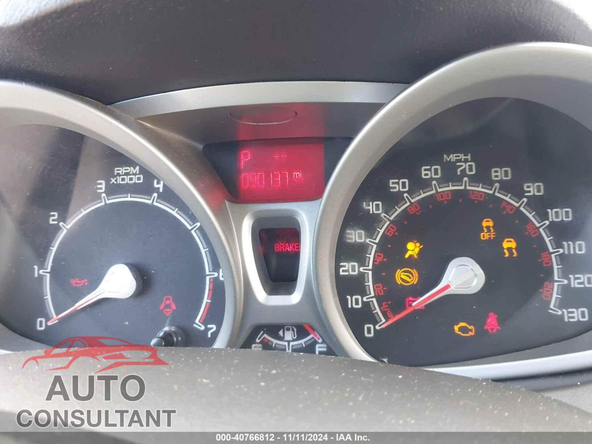 FORD FIESTA 2012 - 3FADP4EJ5CM156452