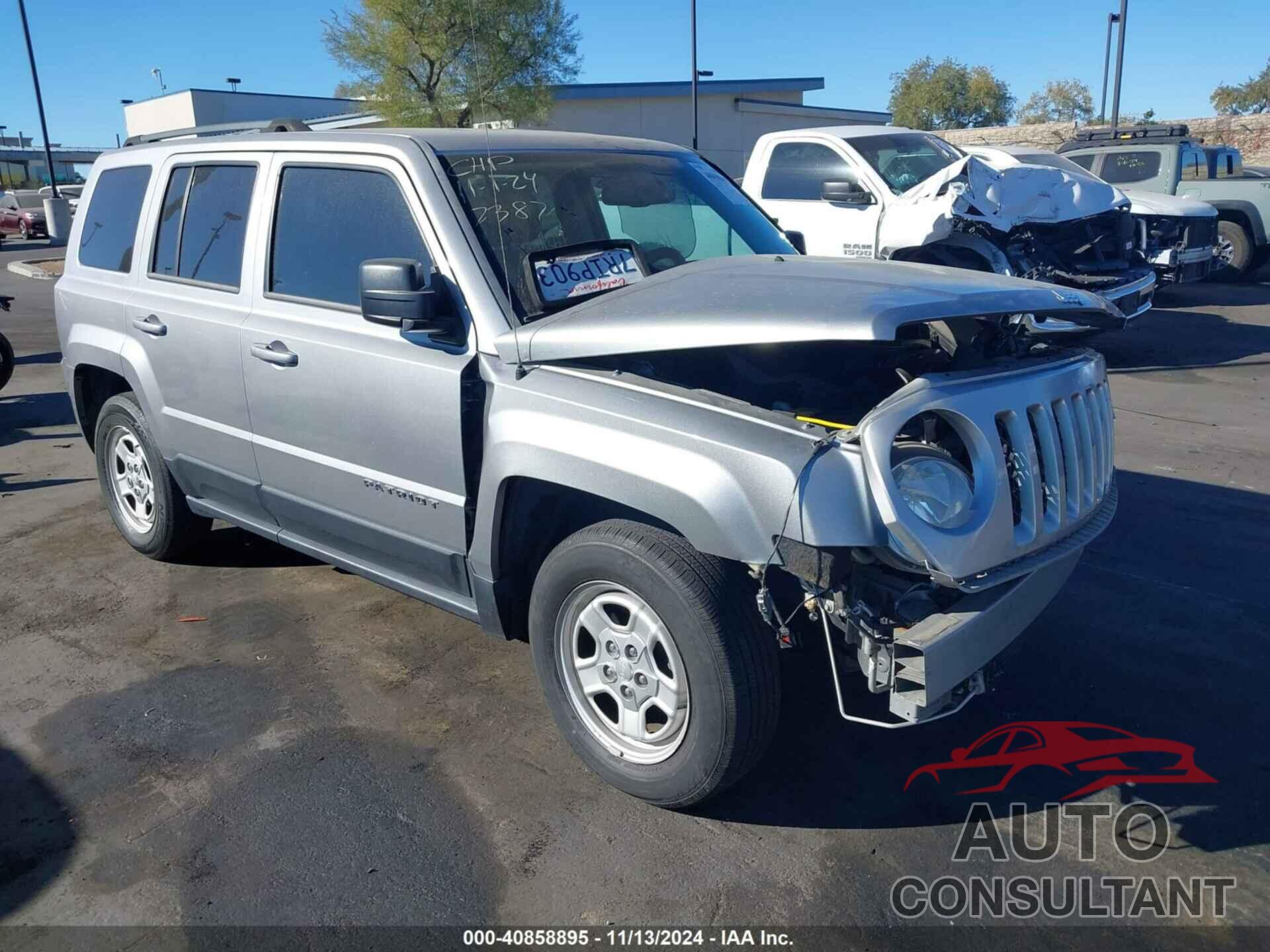 JEEP PATRIOT 2015 - 1C4NJPBB8FD334935