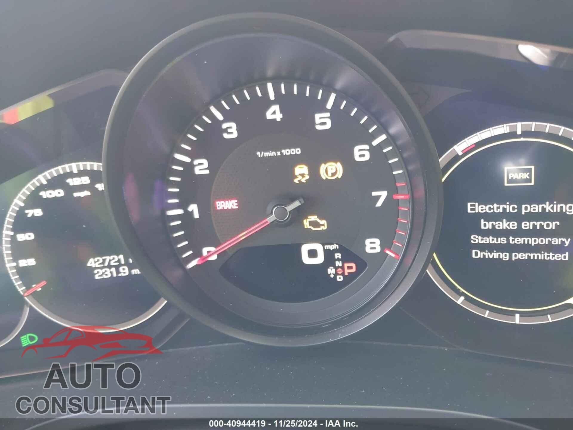 PORSCHE CAYENNE 2019 - WP1AA2AY7KDA02792