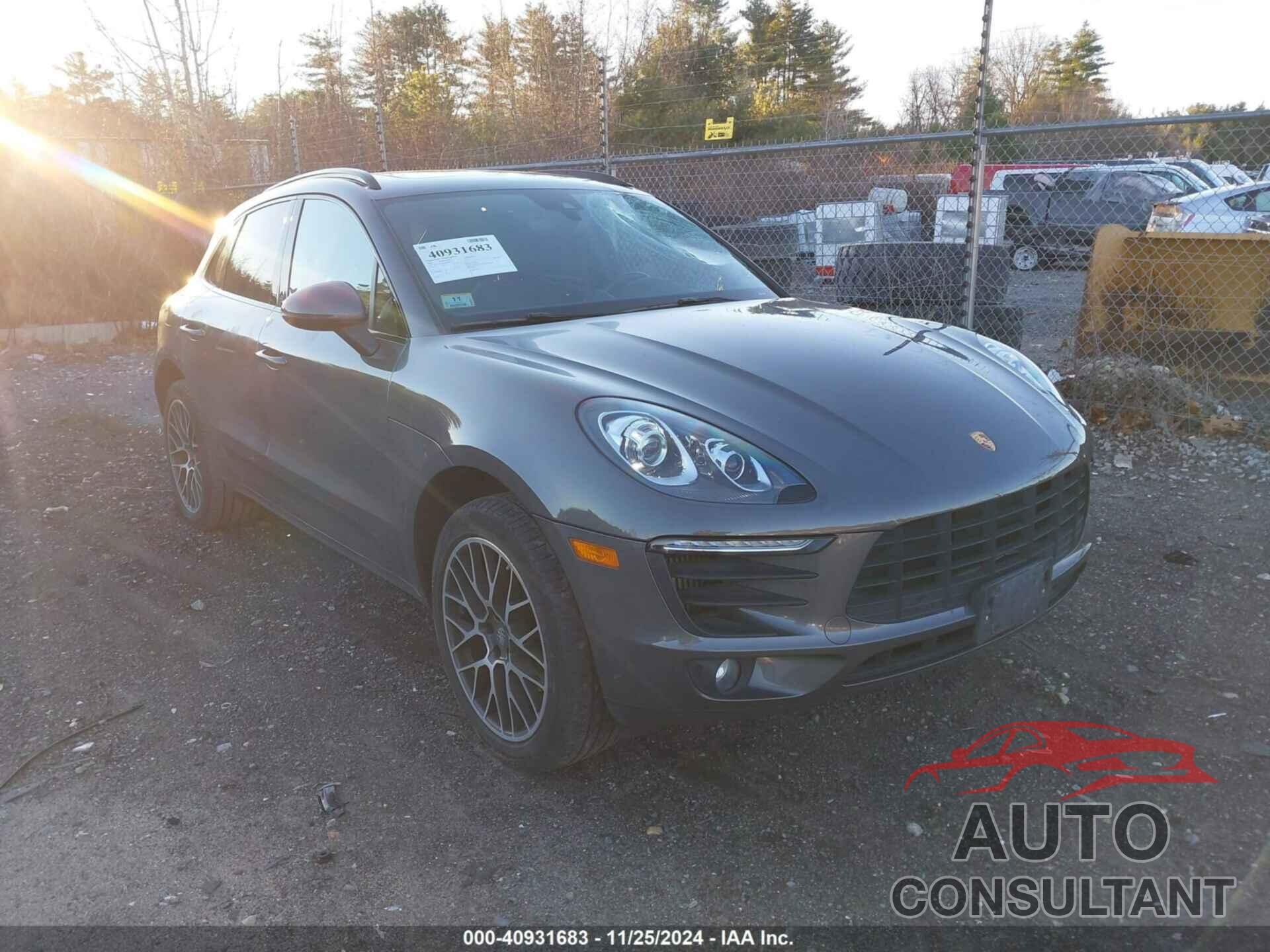 PORSCHE MACAN 2018 - WP1AB2A57JLB30442