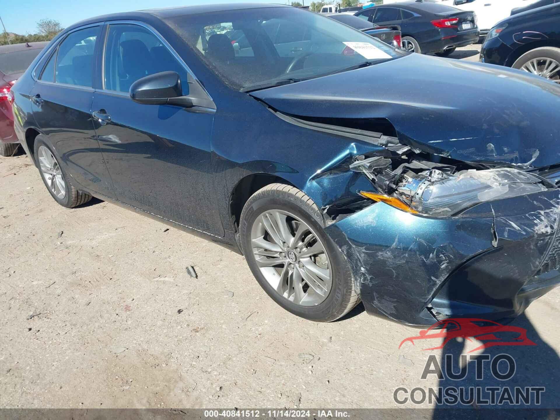 TOYOTA CAMRY 2017 - 4T1BF1FK5HU343599