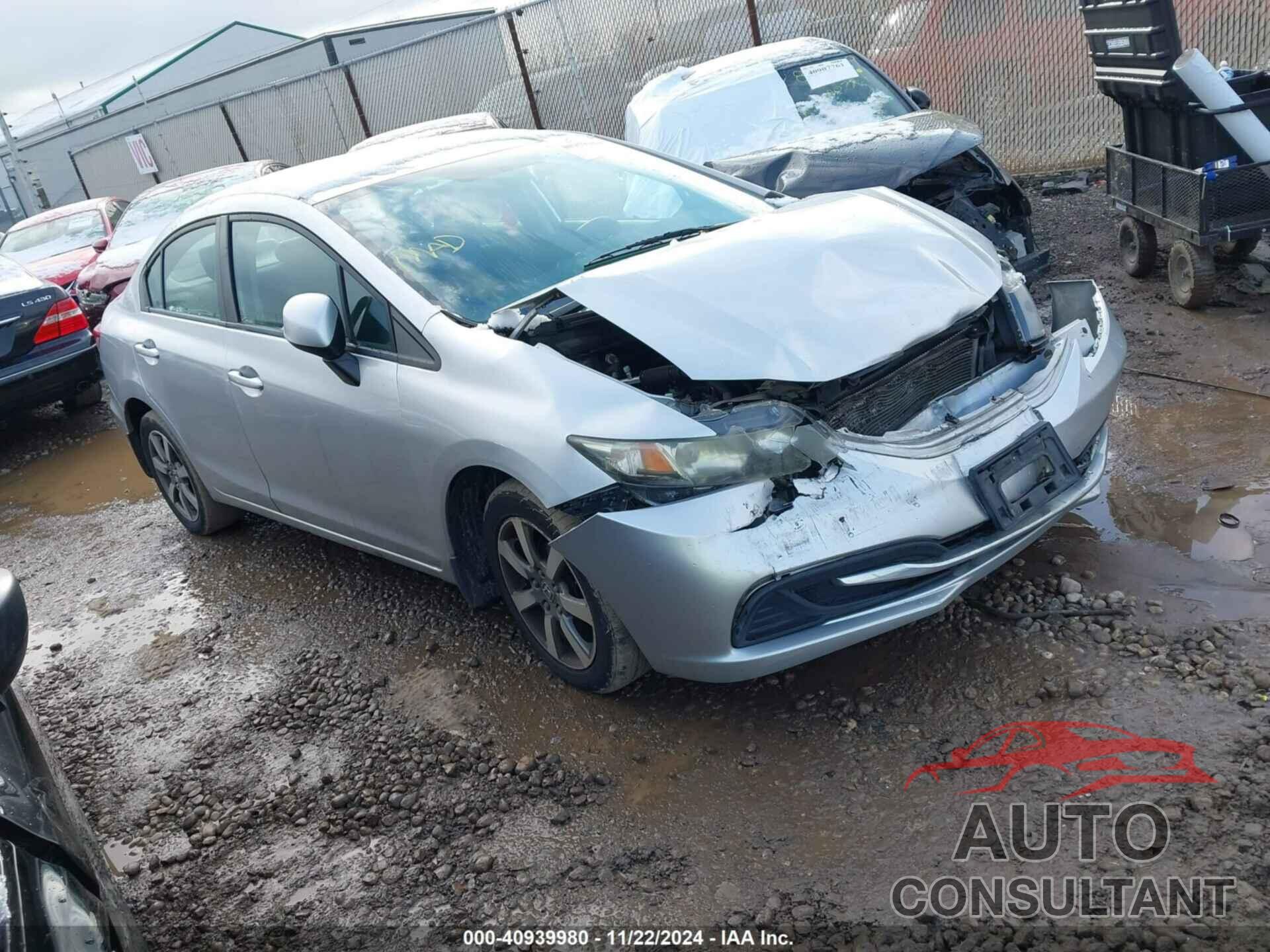 HONDA CIVIC 2013 - 19XFB2F58DE015295