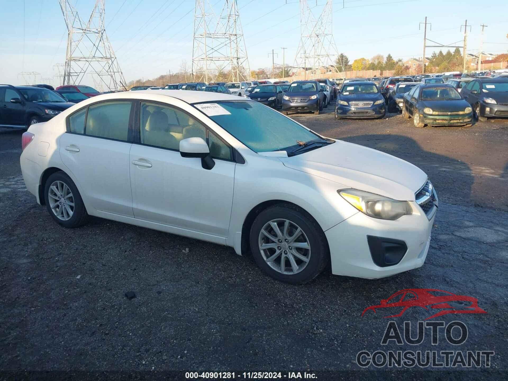 SUBARU IMPREZA 2012 - JF1GJAC60CH028958