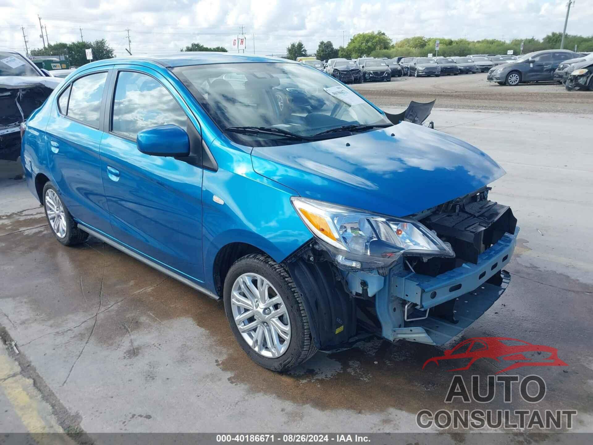 MITSUBISHI MIRAGE G4 2022 - ML32FUFJ9NHF09436