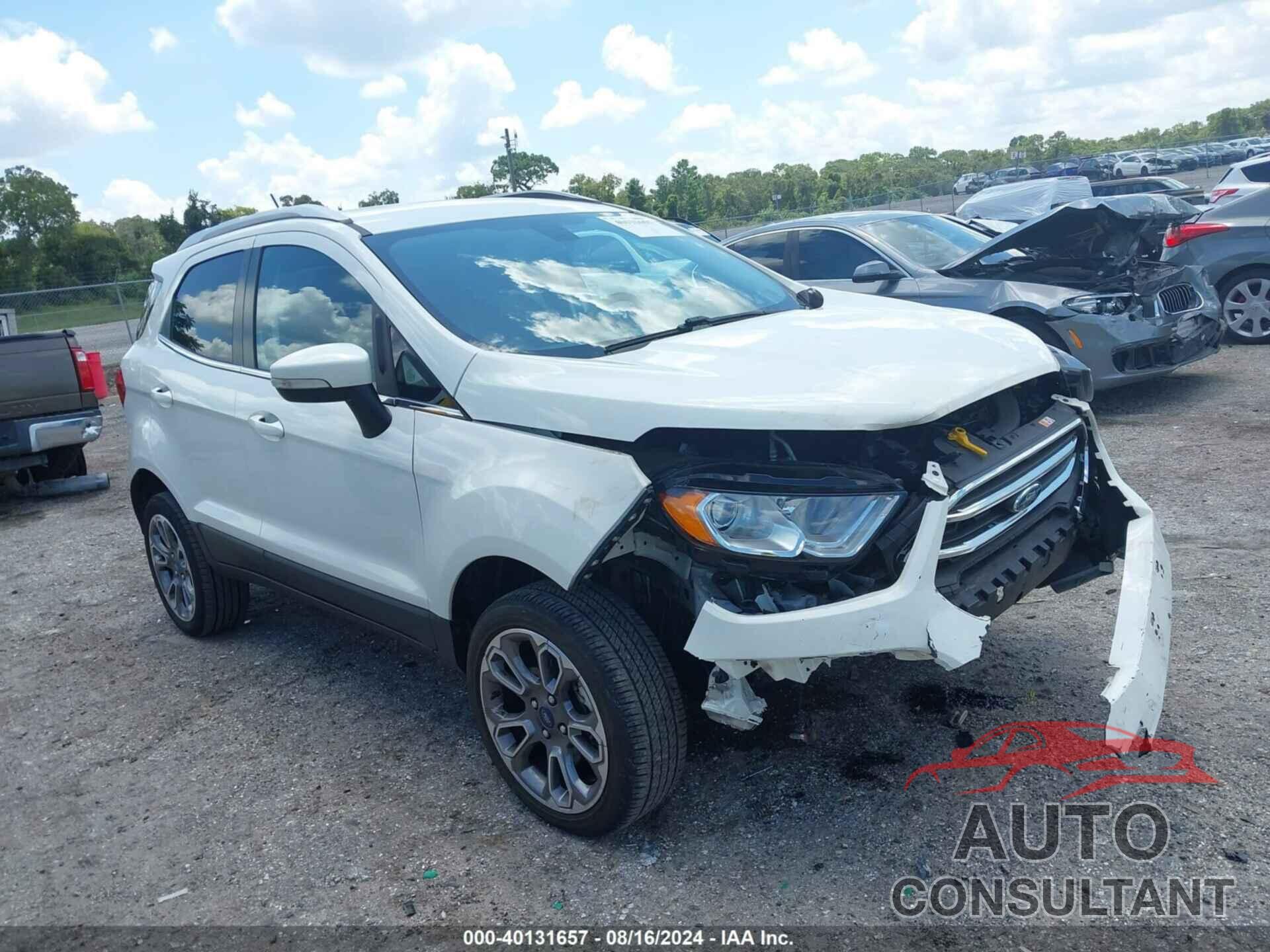 FORD ECOSPORT 2020 - MAJ6S3KL5LC327967