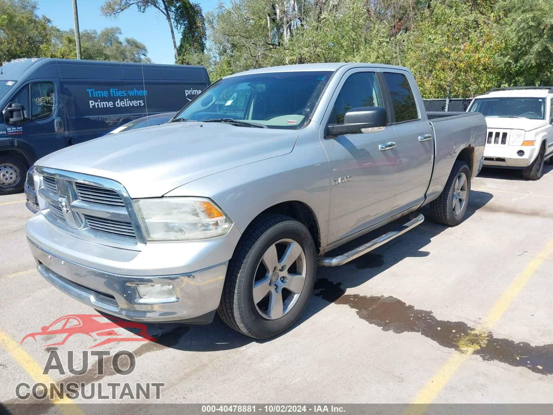 DODGE RAM 1500 2010 - 1D7RB1GP7AS125874