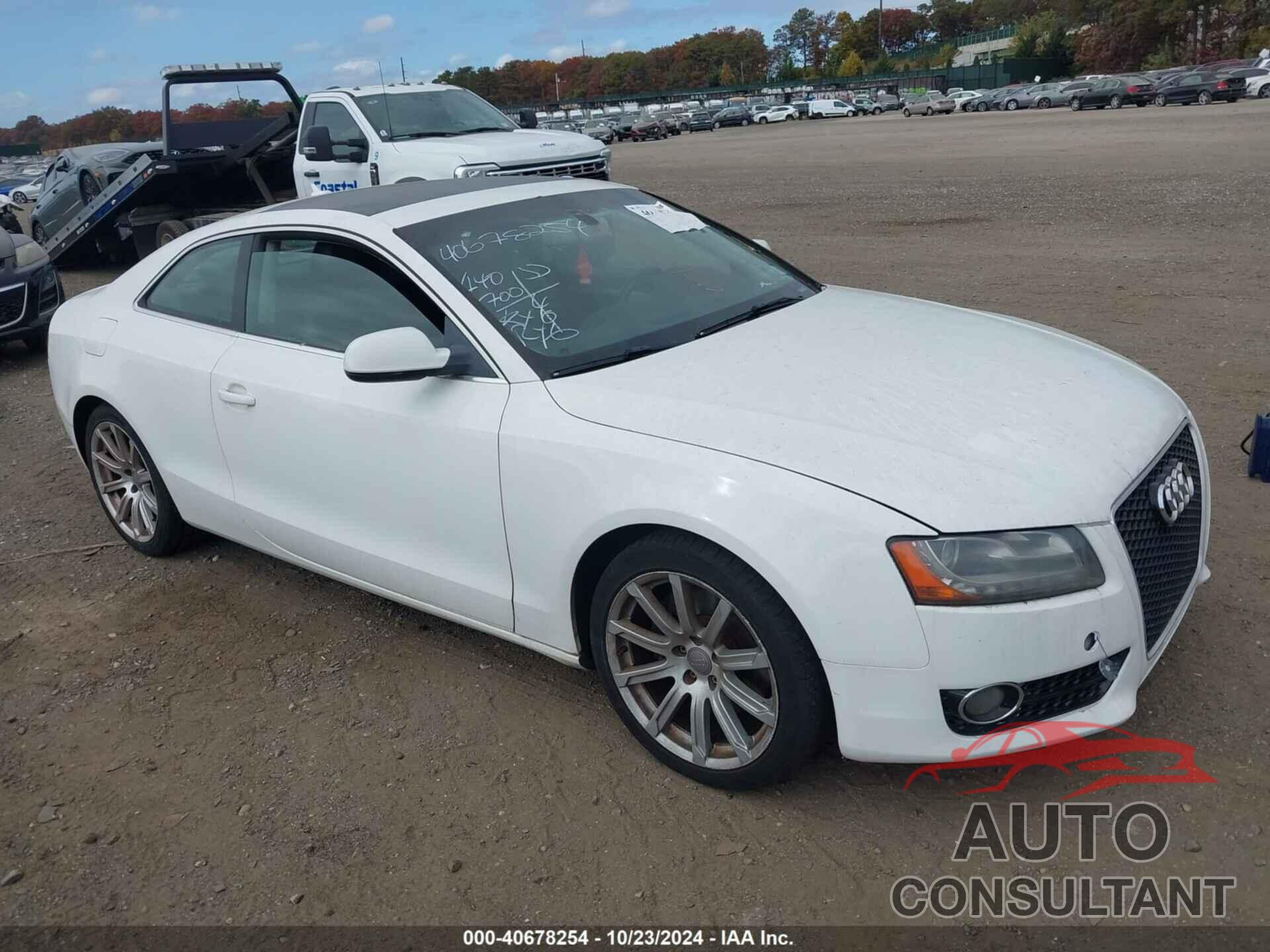 AUDI A5 2011 - WAULFAFR4BA023119