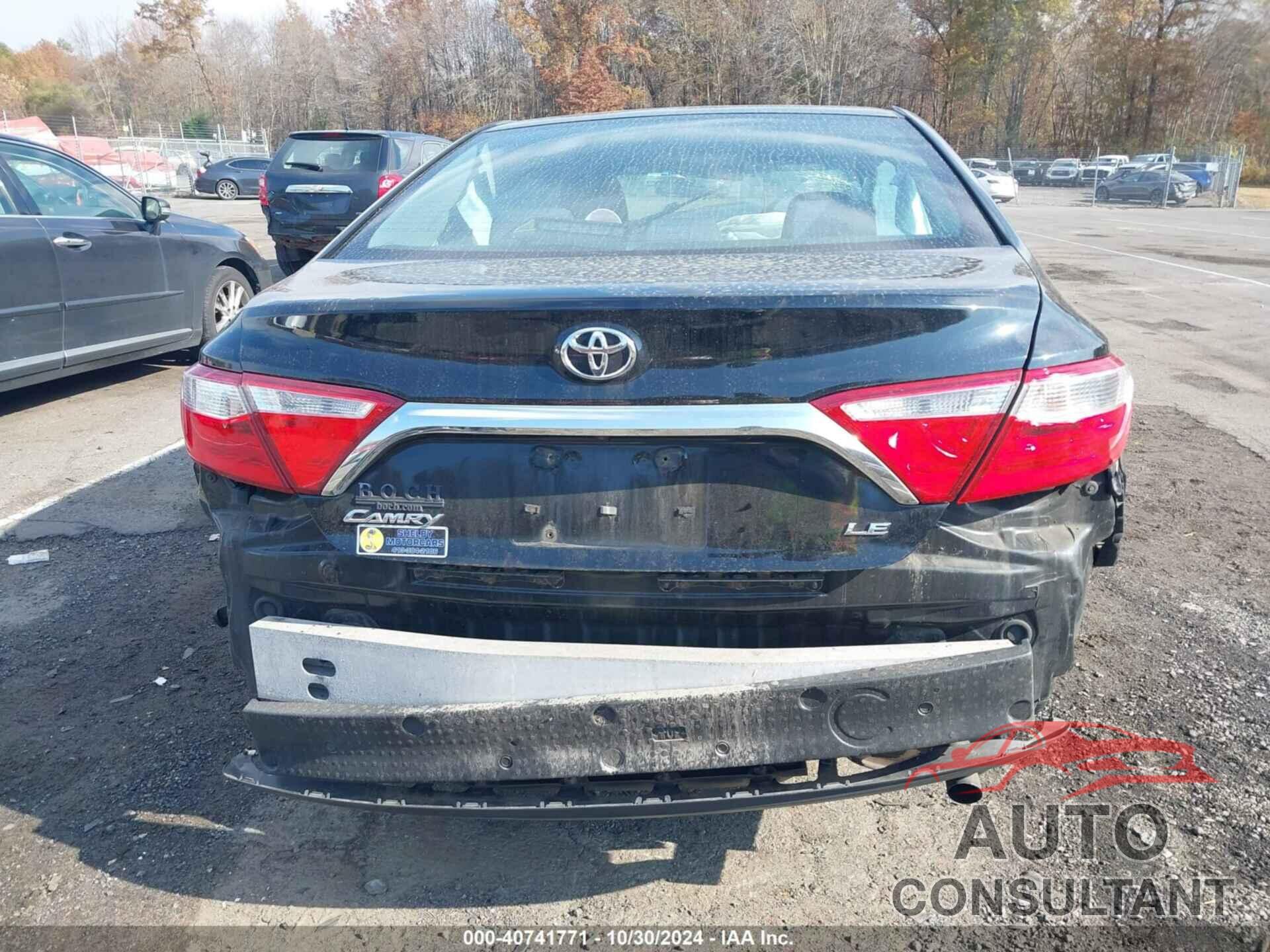 TOYOTA CAMRY 2015 - 4T4BF1FK9FR456068