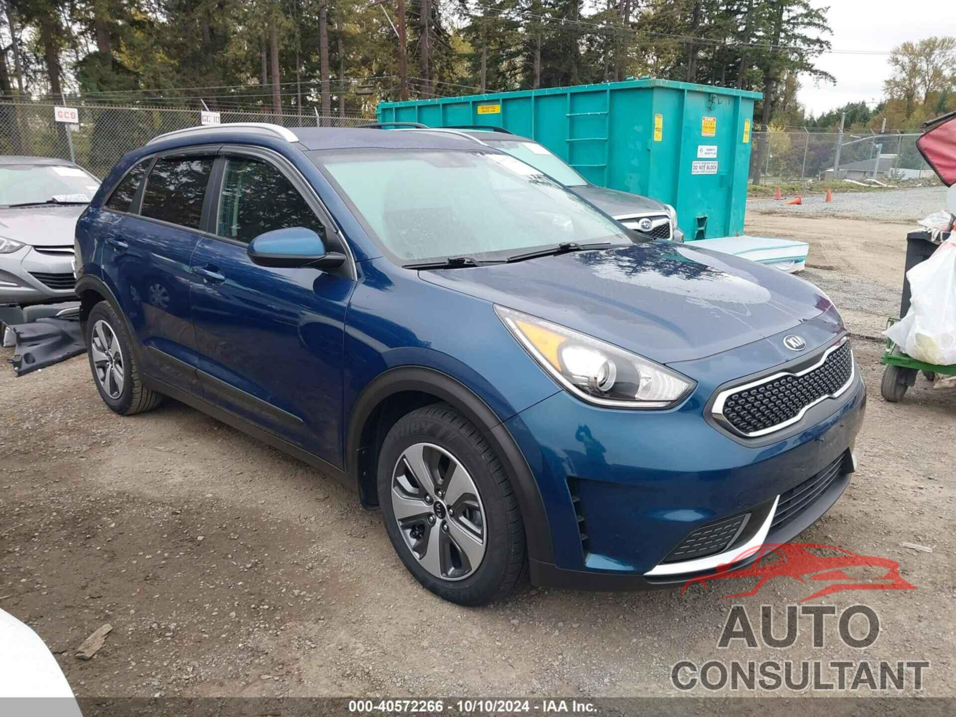 KIA NIRO 2017 - KNDCB3LC3H5097580