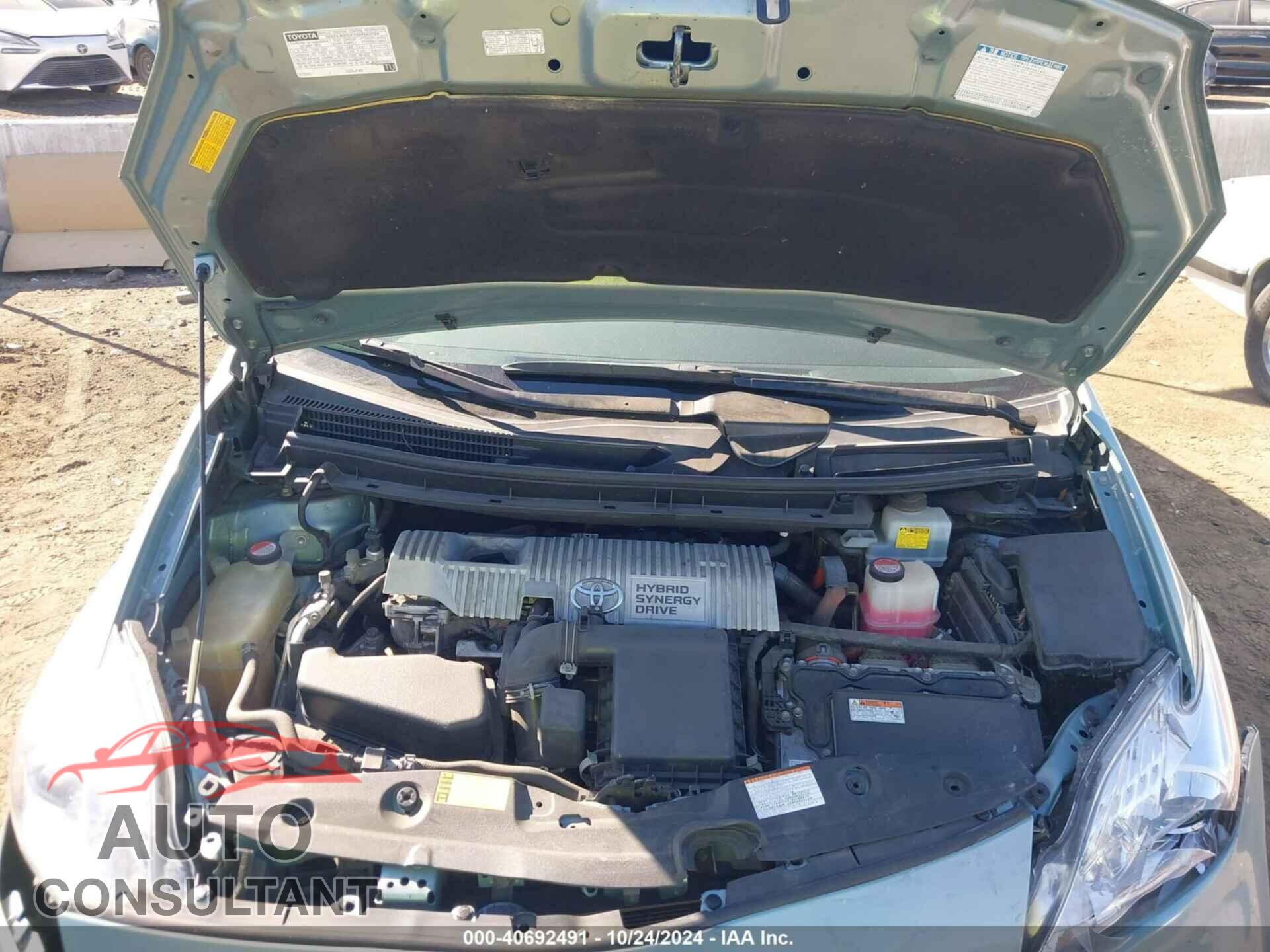 TOYOTA PRIUS 2015 - JTDKN3DU2F1920191