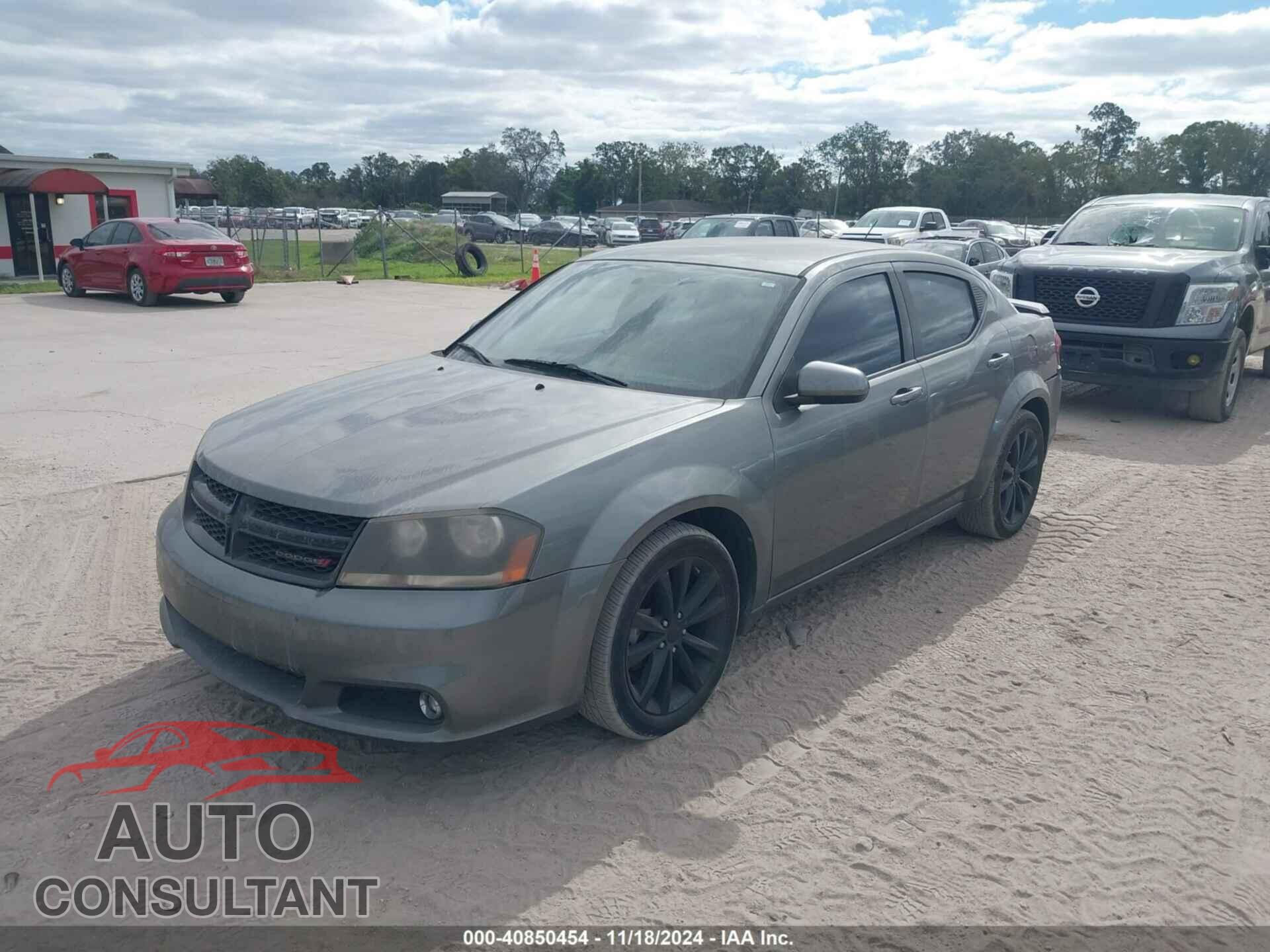 DODGE AVENGER 2013 - 1C3CDZCB2DN620350