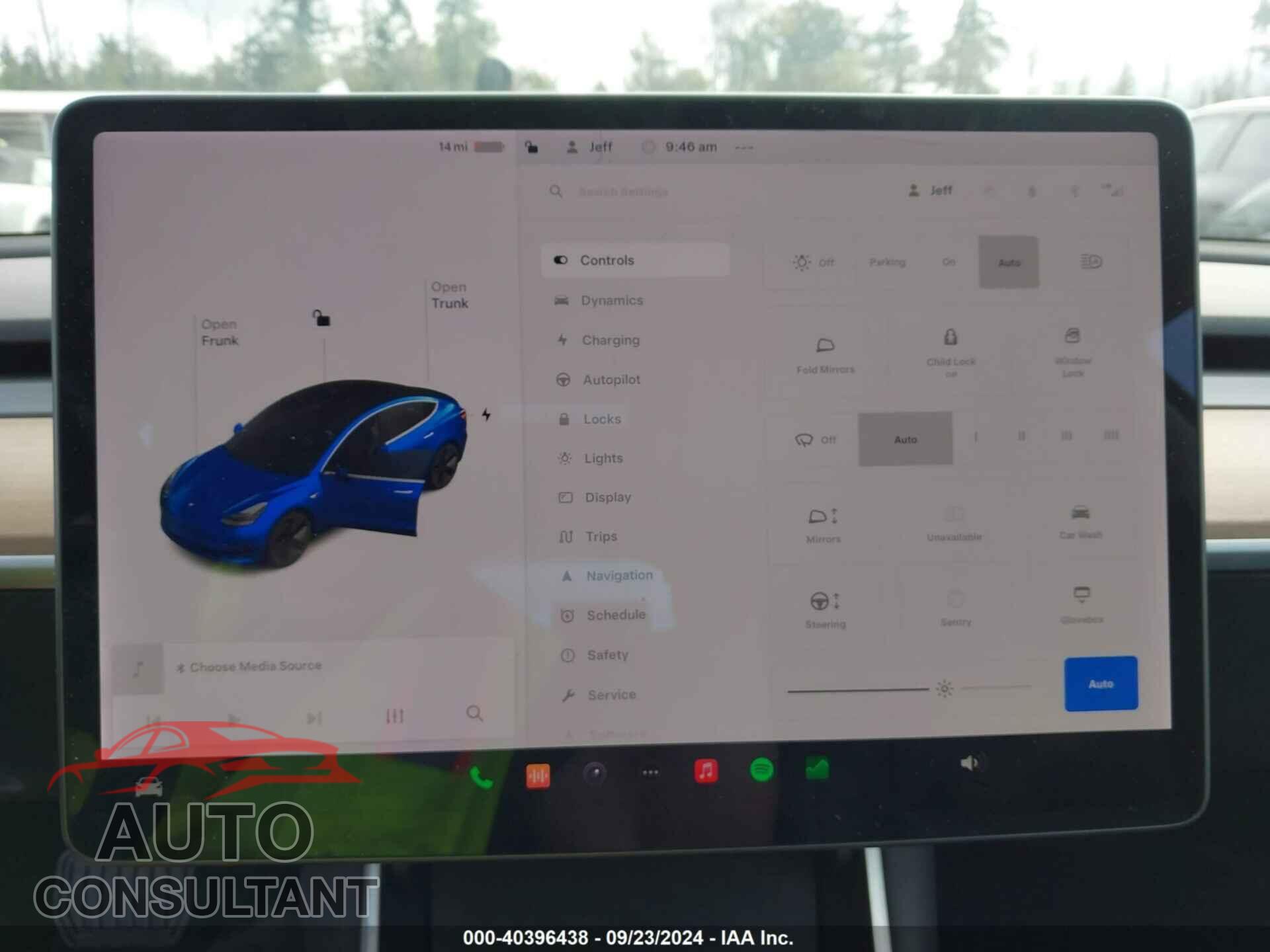 TESLA MODEL 3 2019 - 5YJ3E1EB3KF433122