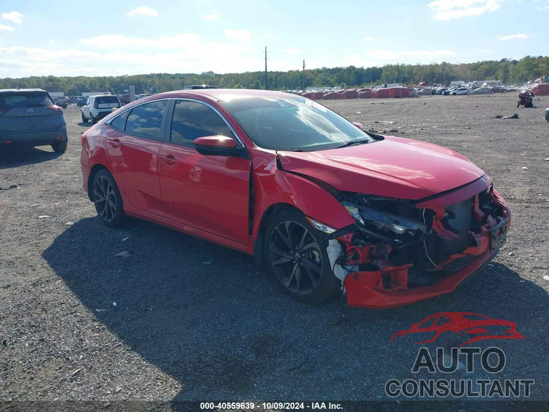 HONDA CIVIC 2020 - 2HGFC2F86LH558558